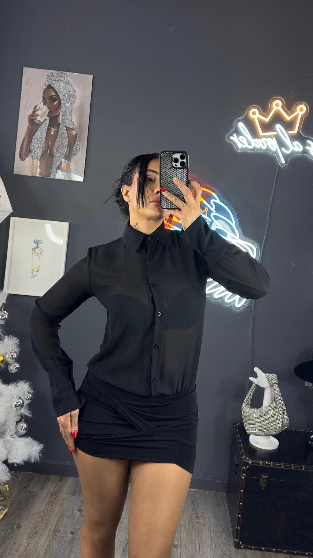 Vestido tull categoría premium