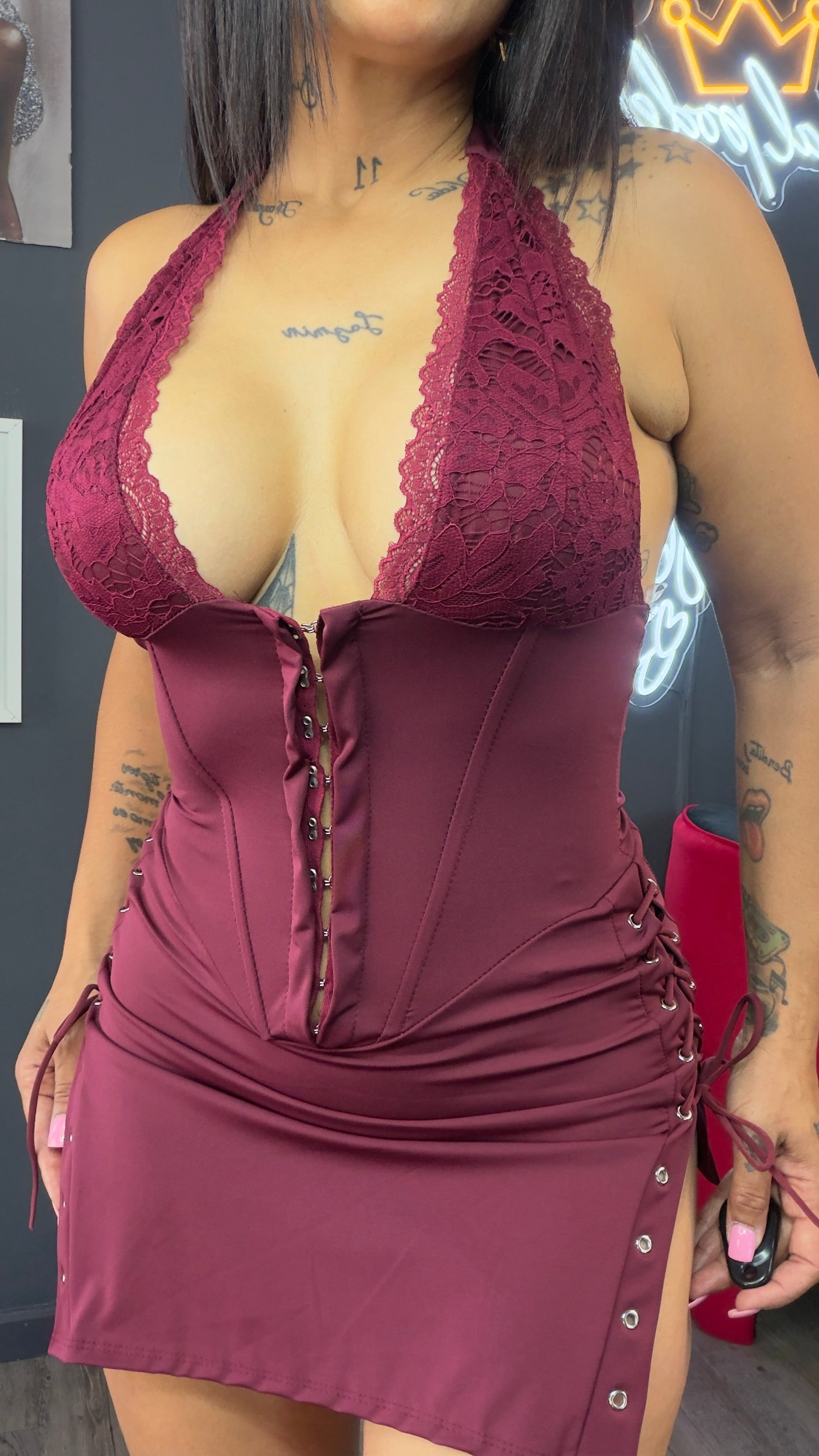 Vestido Corset