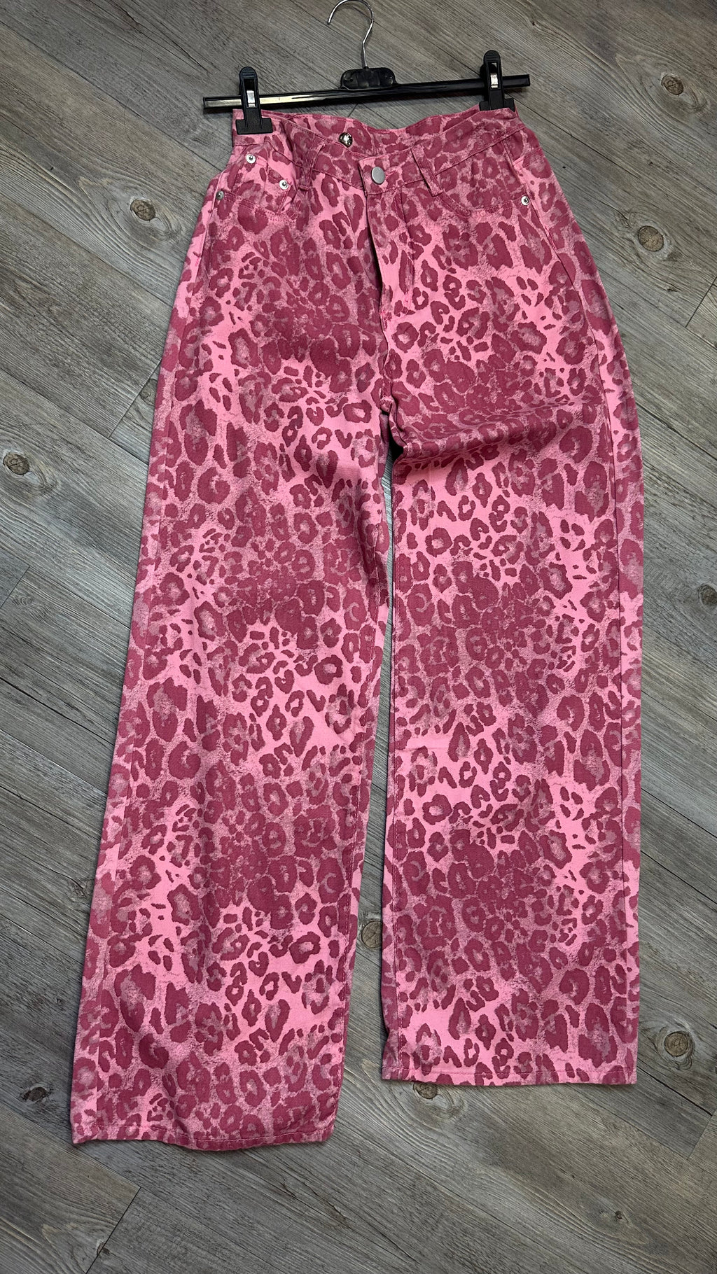 Vaquero verano leopardo rosa