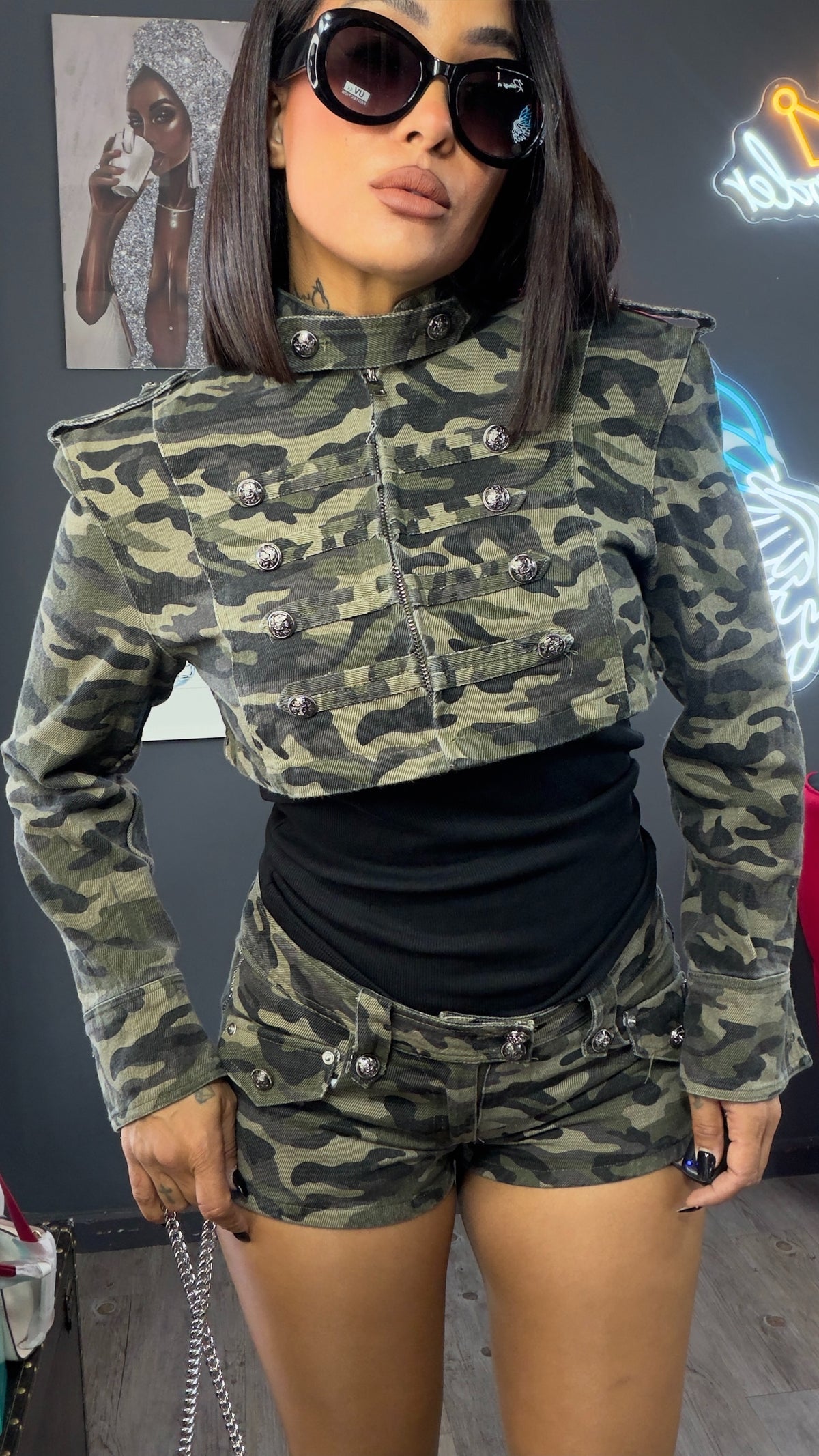 Conjunto militar premium