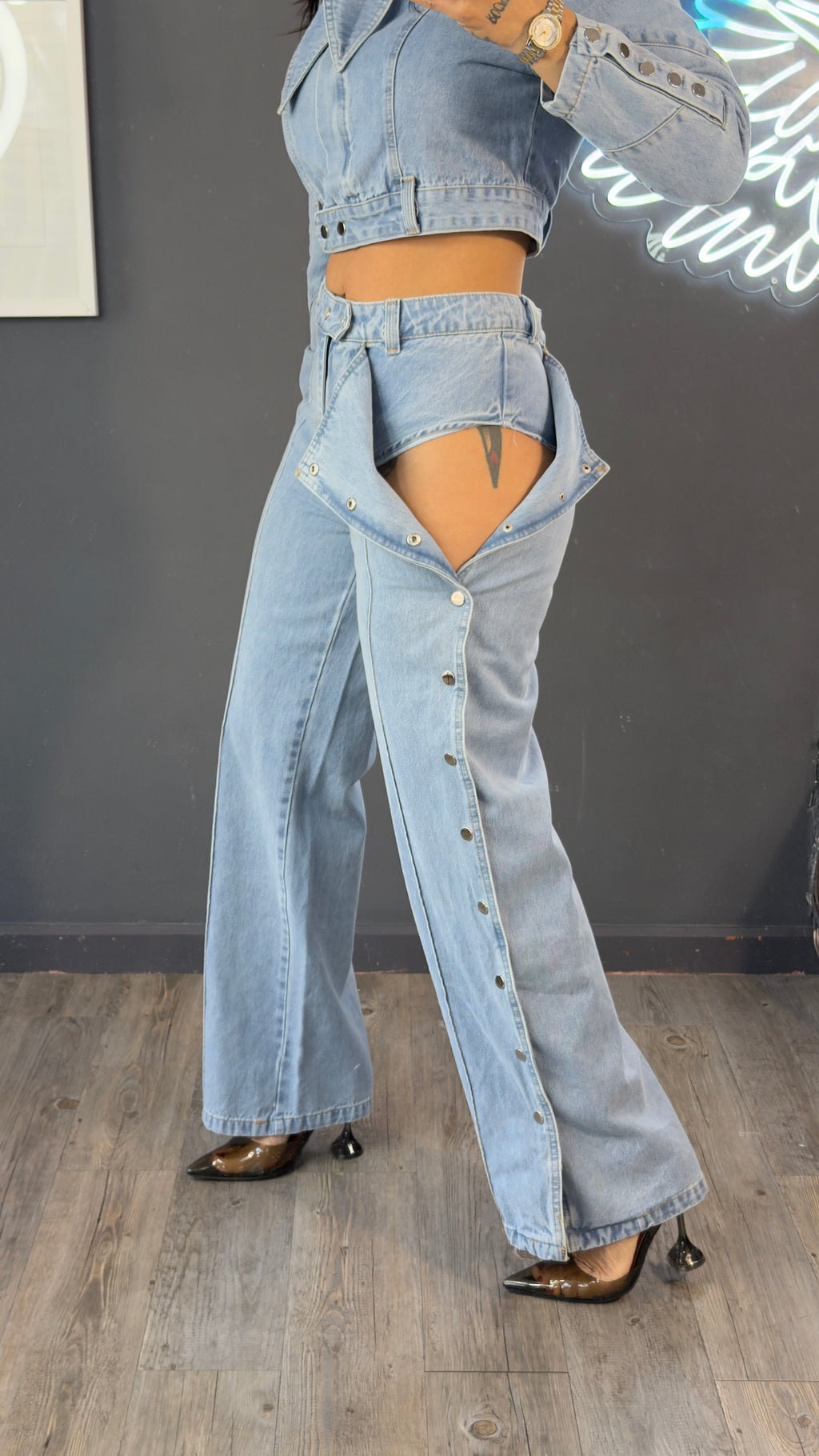 Conjunto ANGEL DENIM