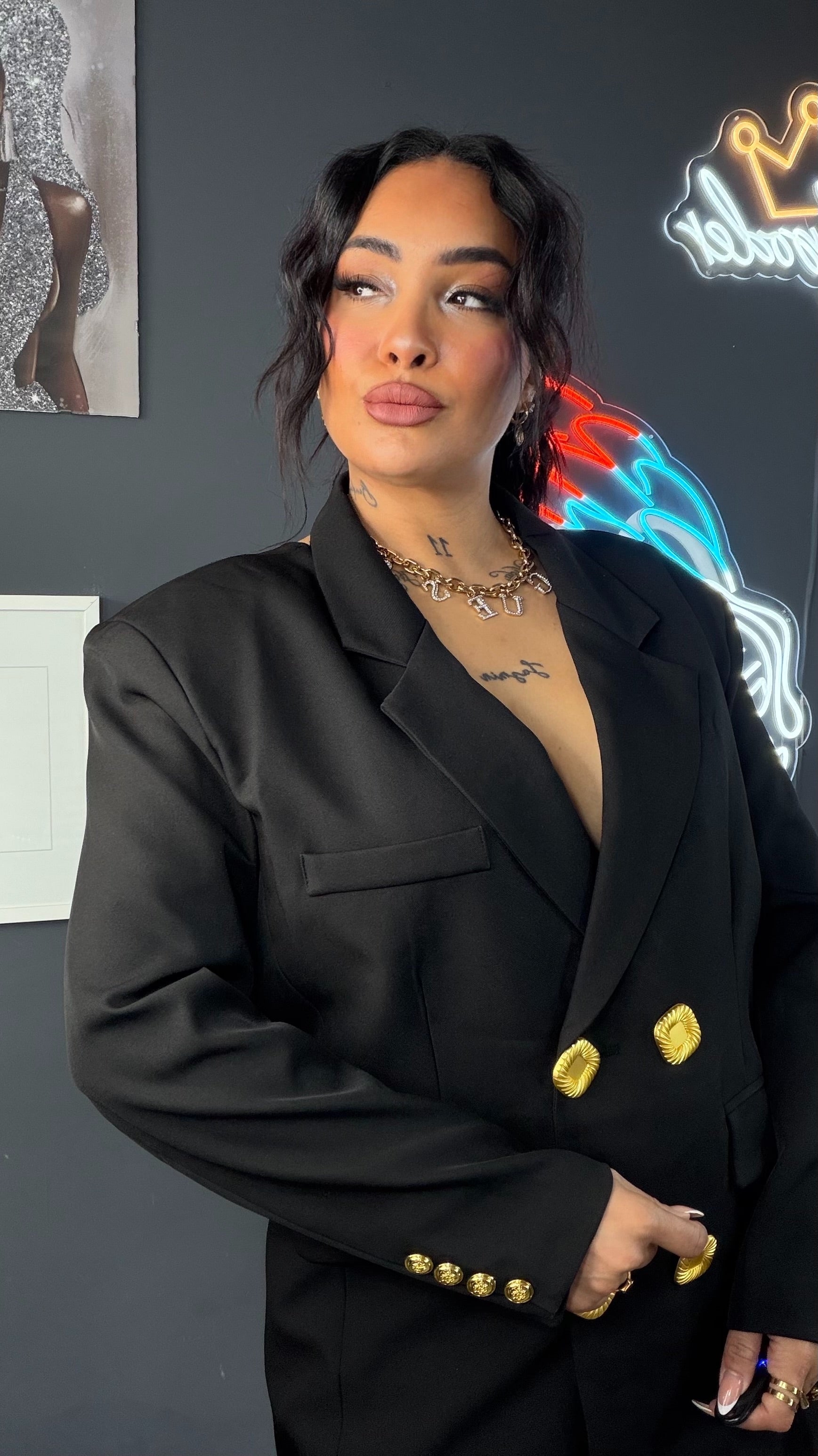 Blazer Over size premium Alta calidad iconic