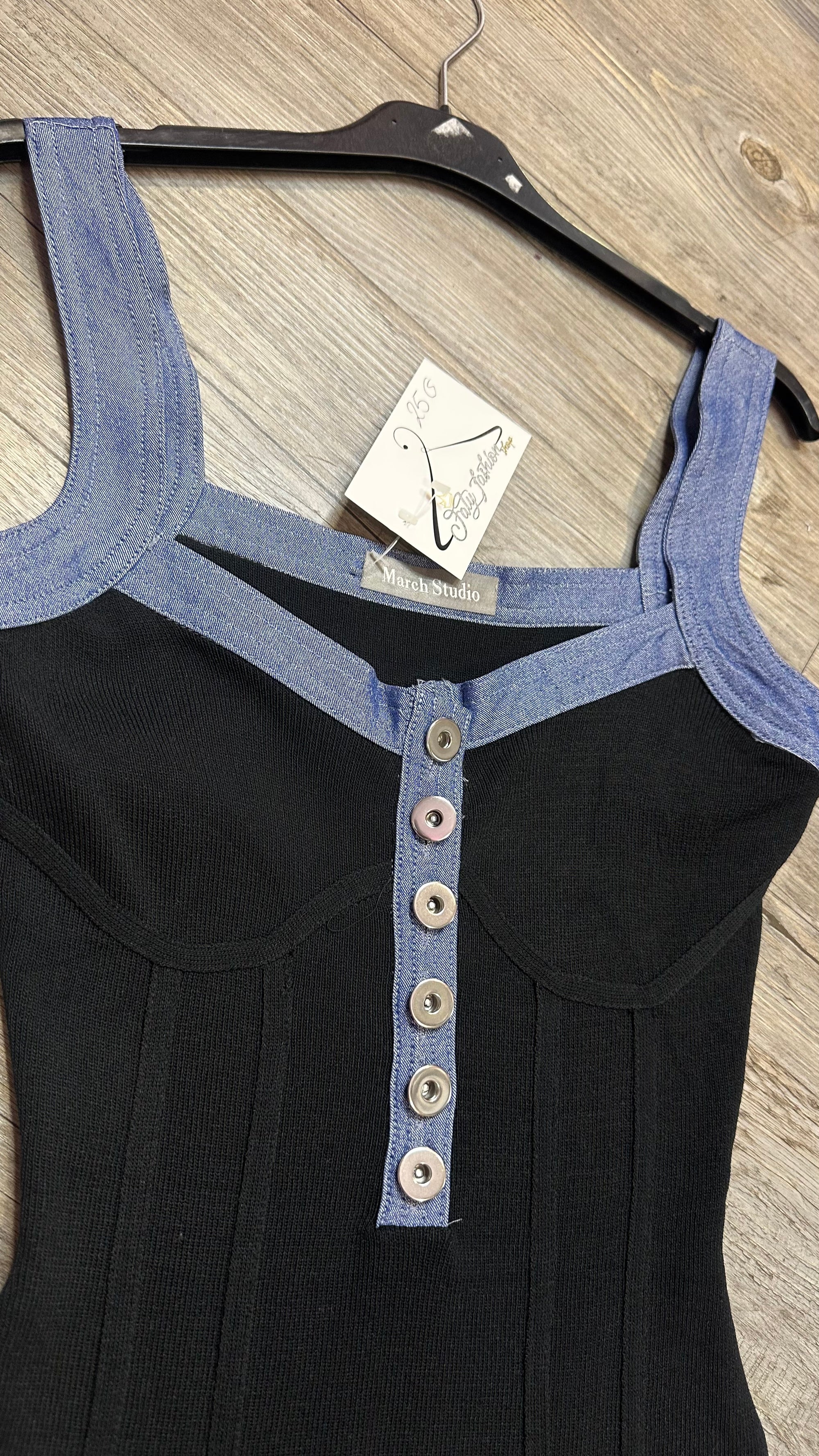 Vestido mix bandage verano