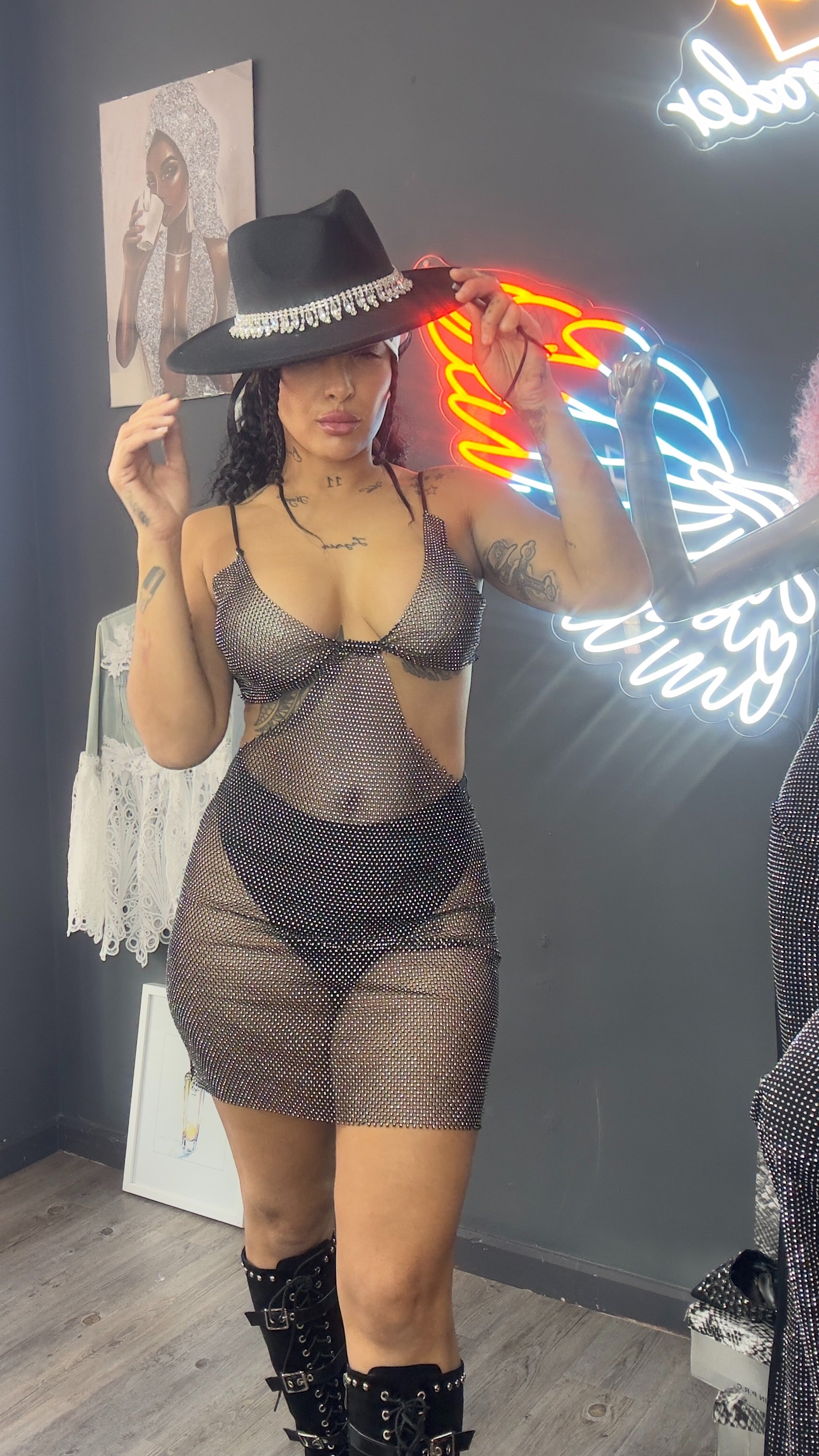 Vestido brillo