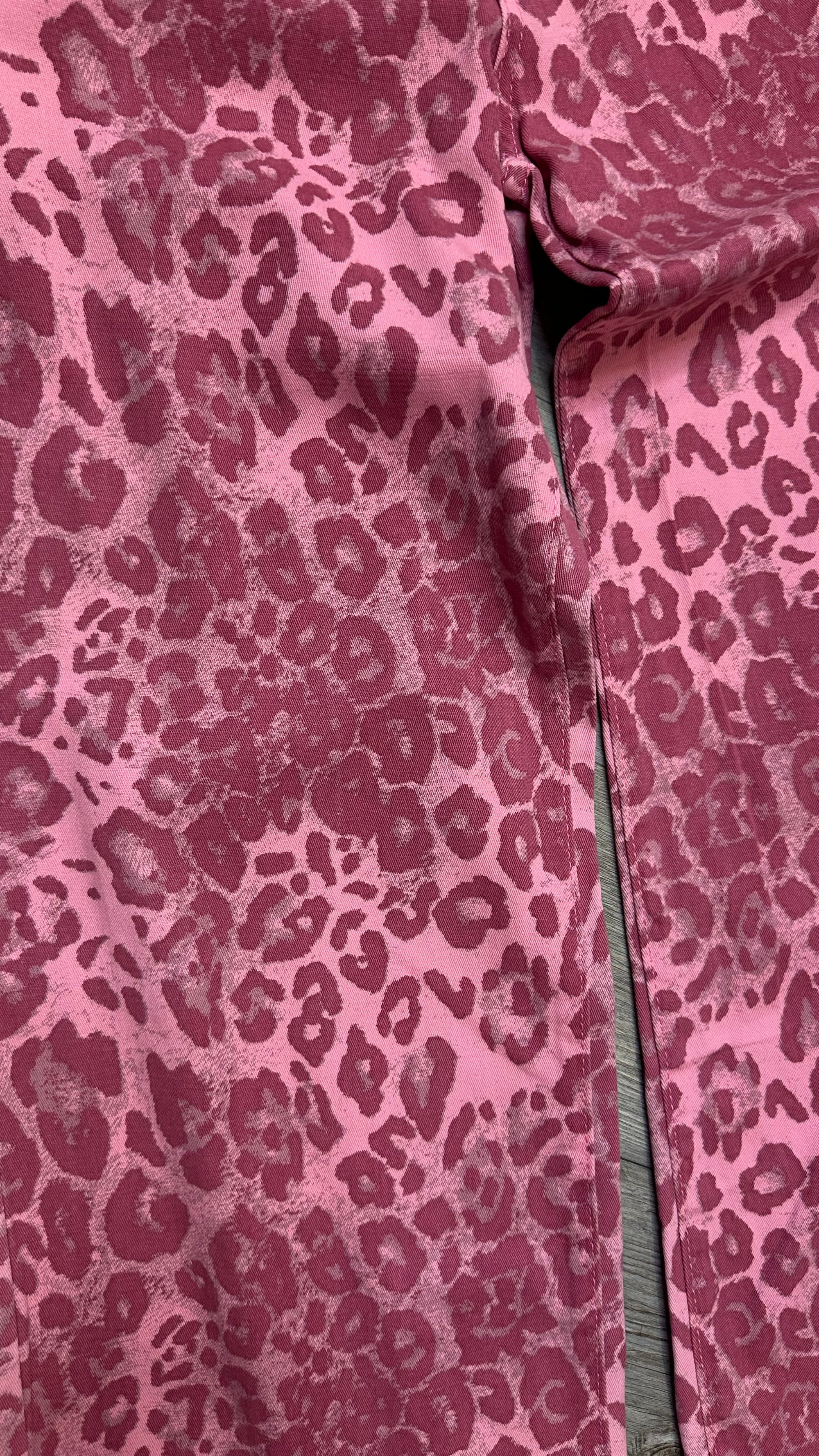 Vaquero verano leopardo rosa