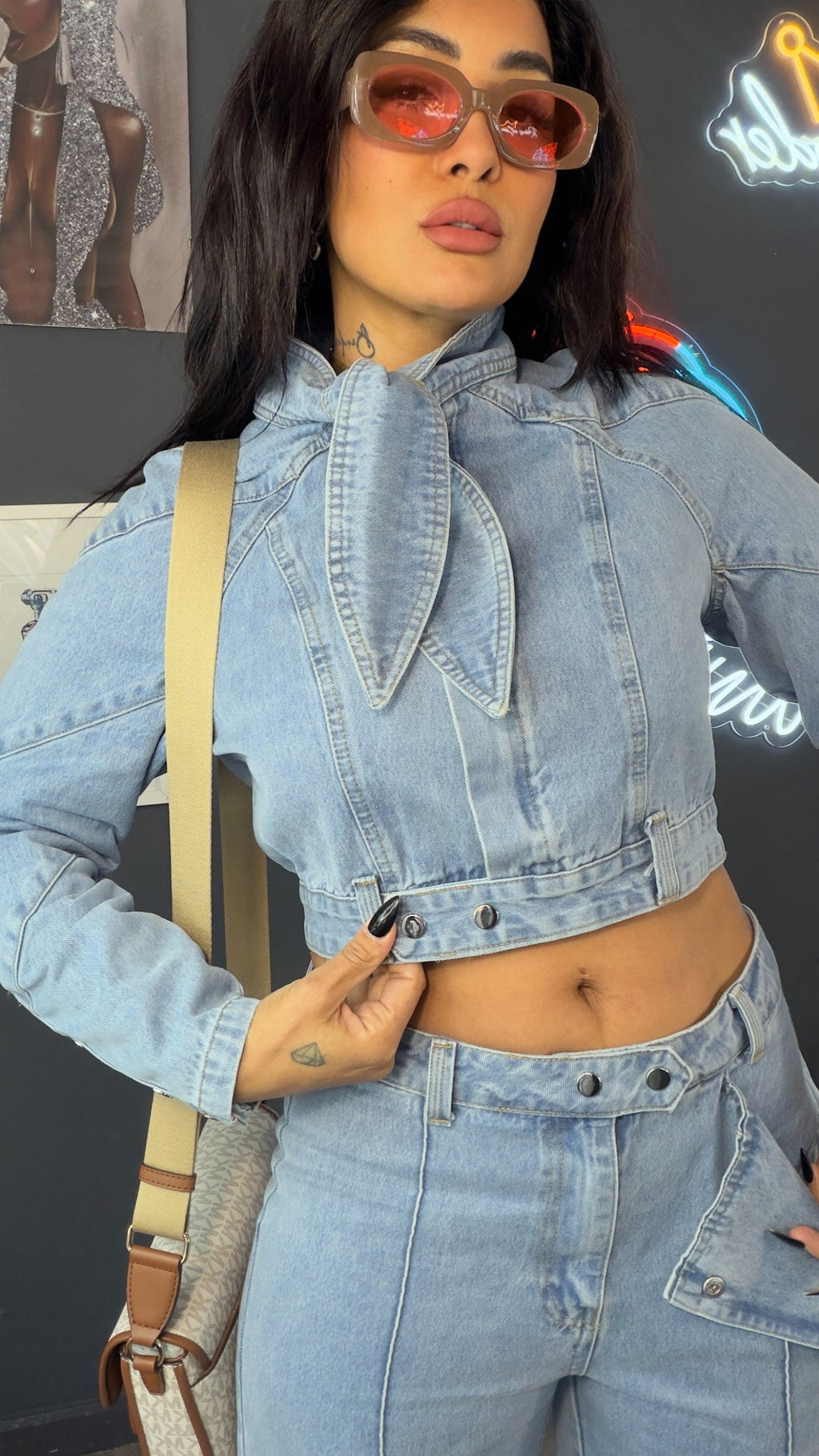Conjunto ANGEL DENIM