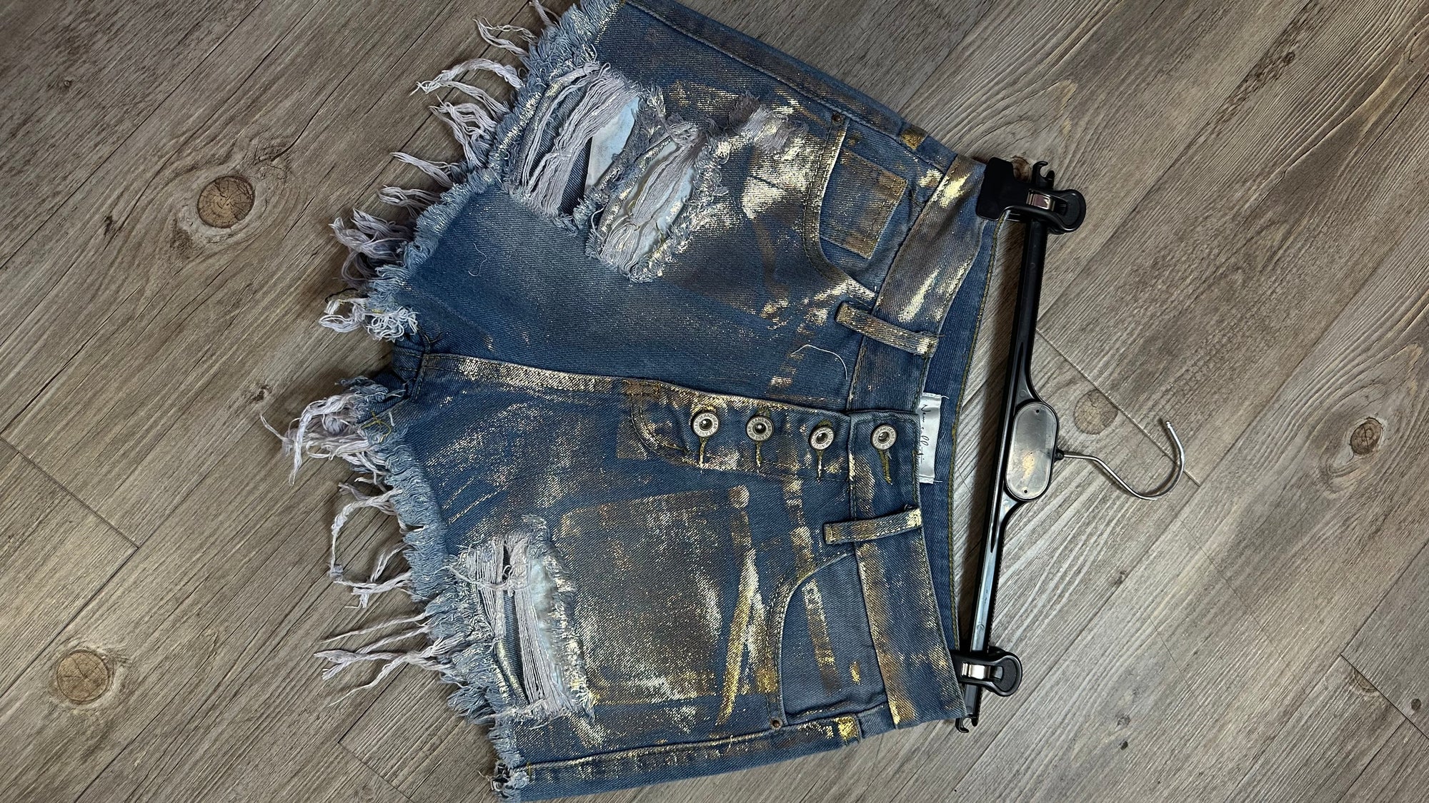 Short cromado