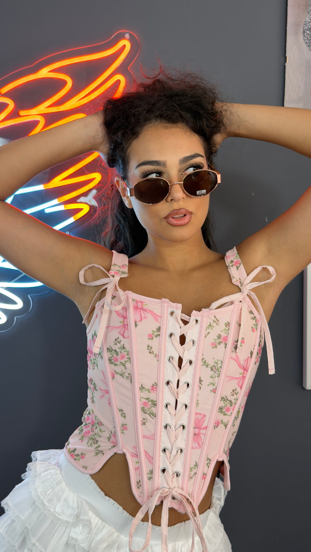 Corset, flor de jardín