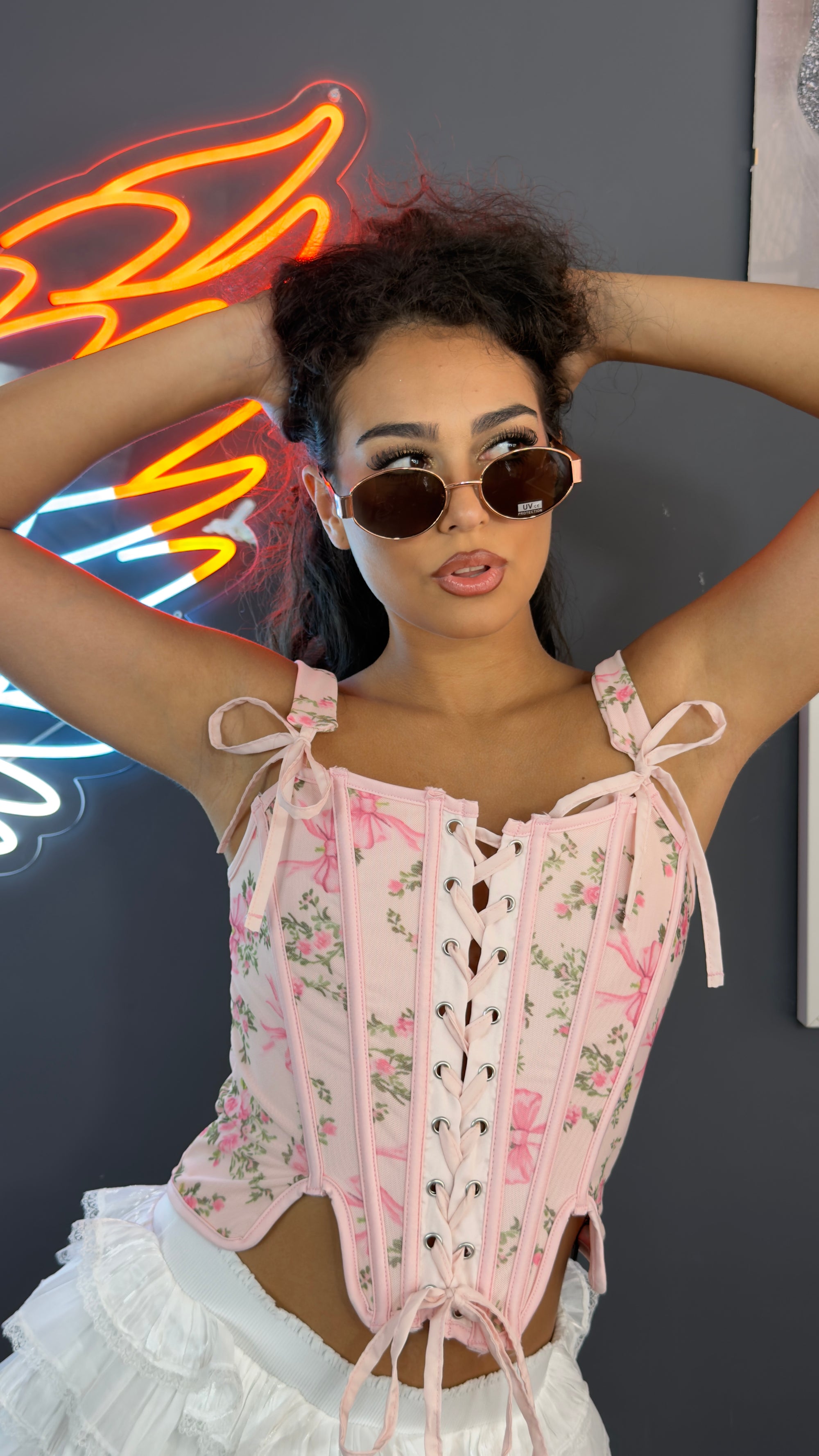 Corset, flor de jardín