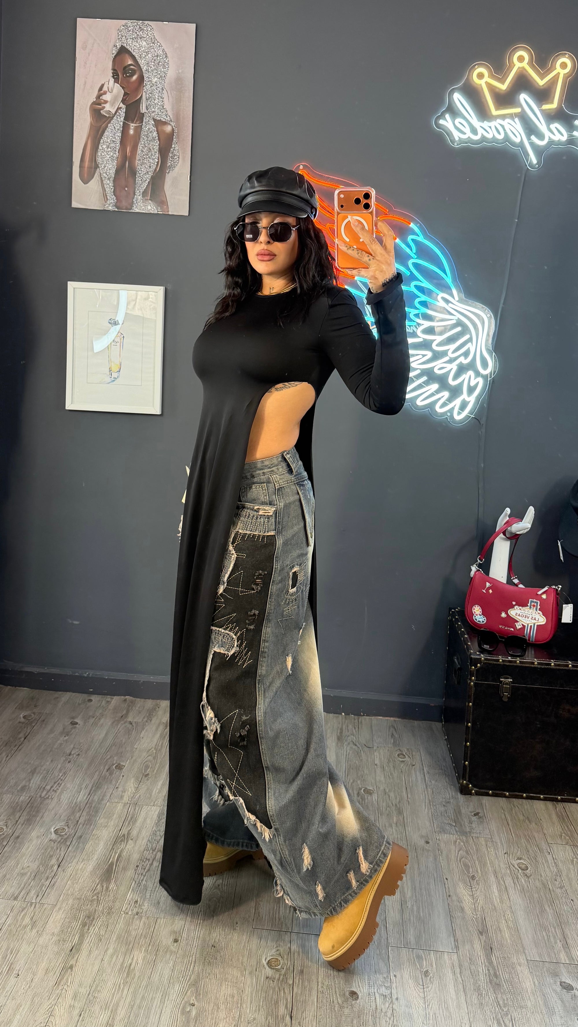 Top asimétrico doble