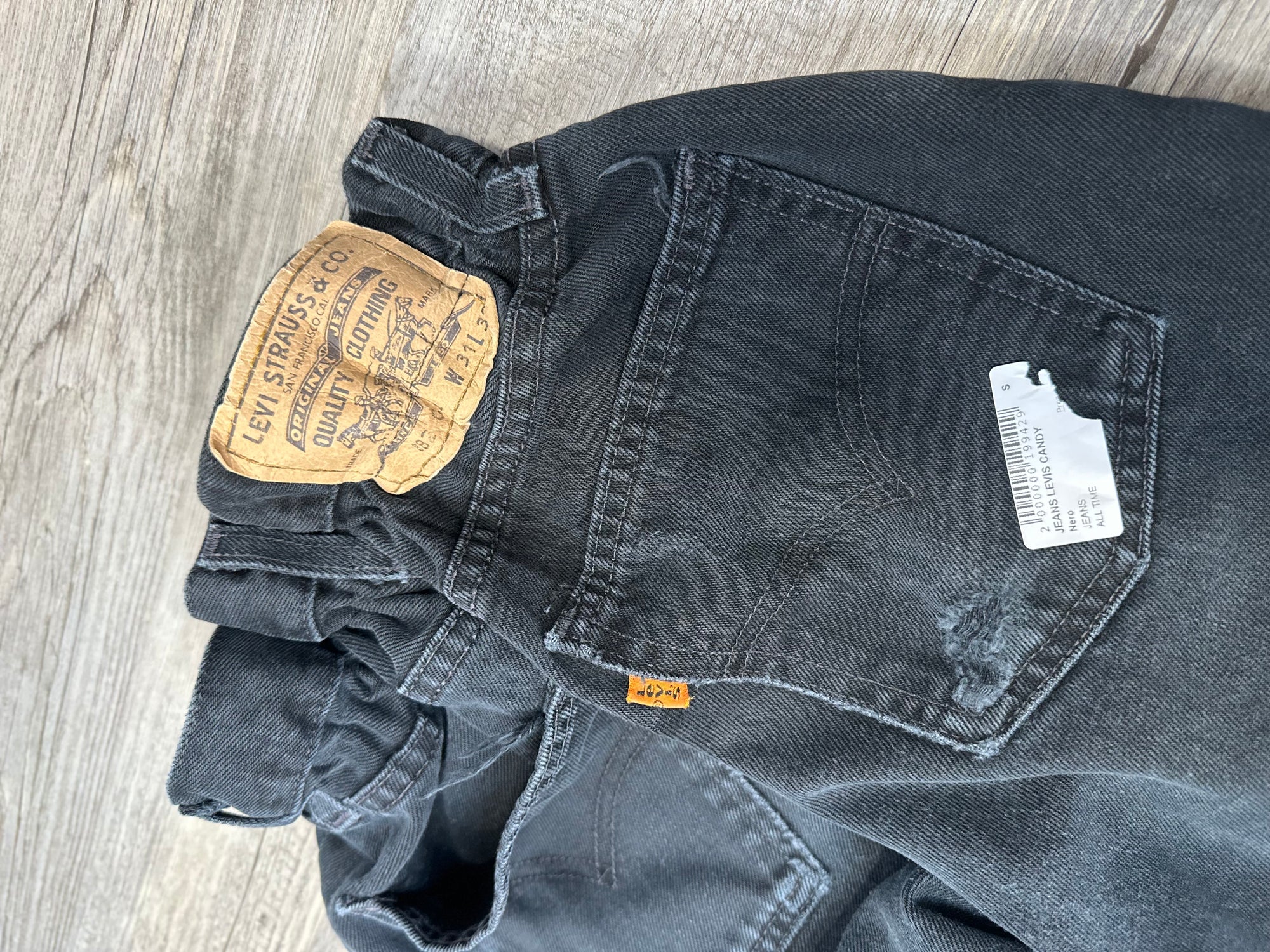 Jeans Levis candy oscuro XS/S 08