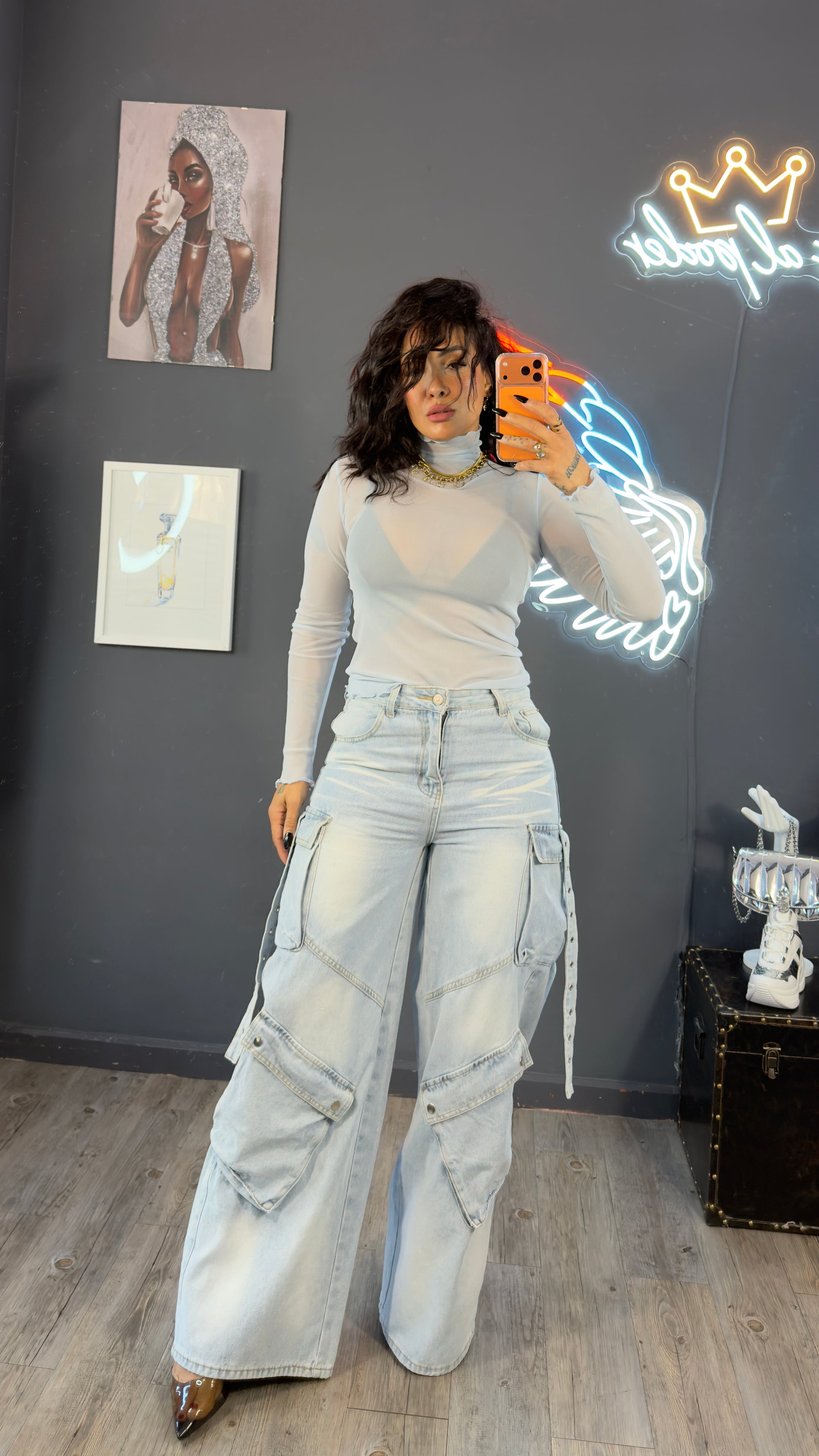 Jeans Cargo Dominika