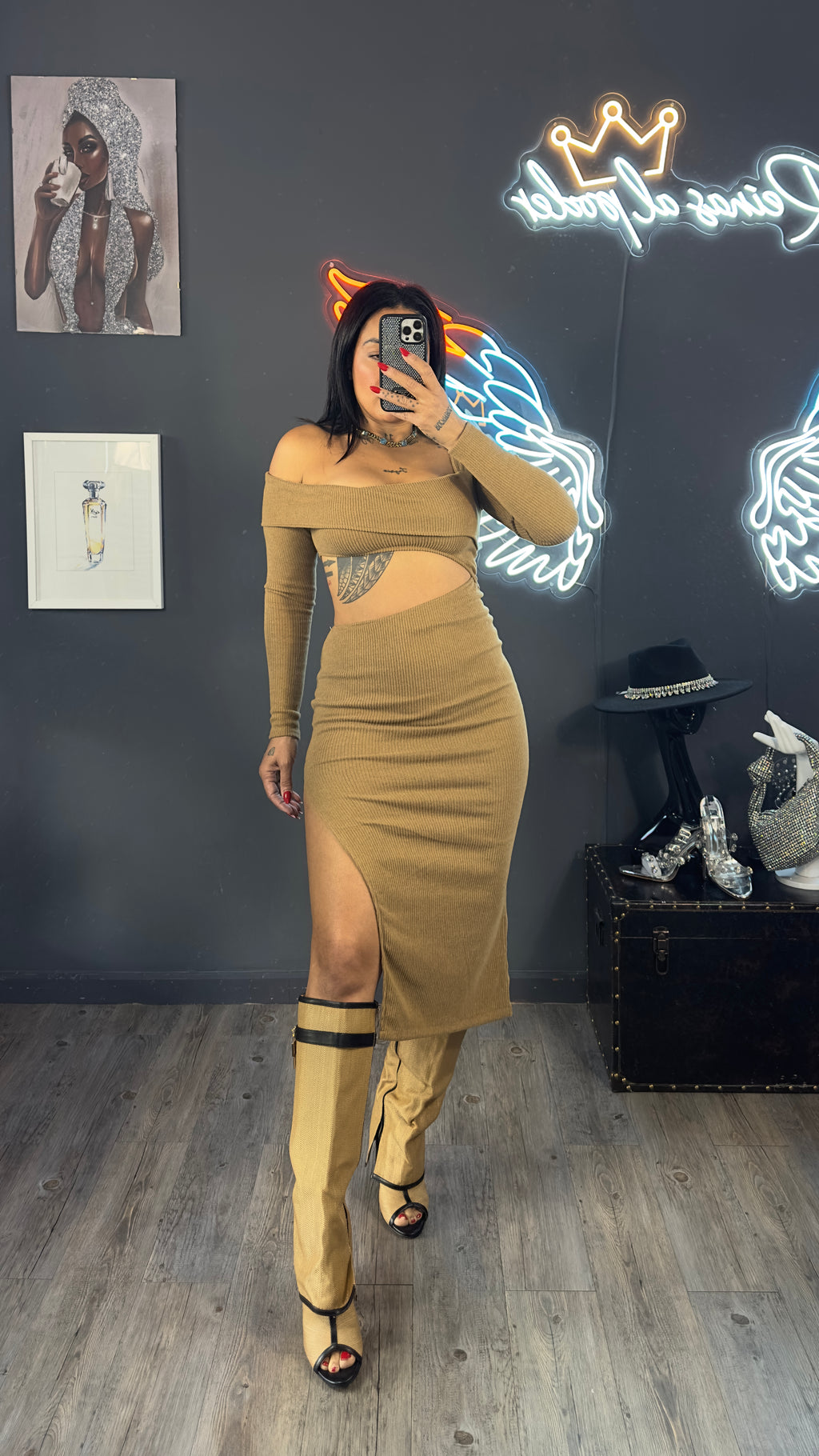 Vestido canale coppi