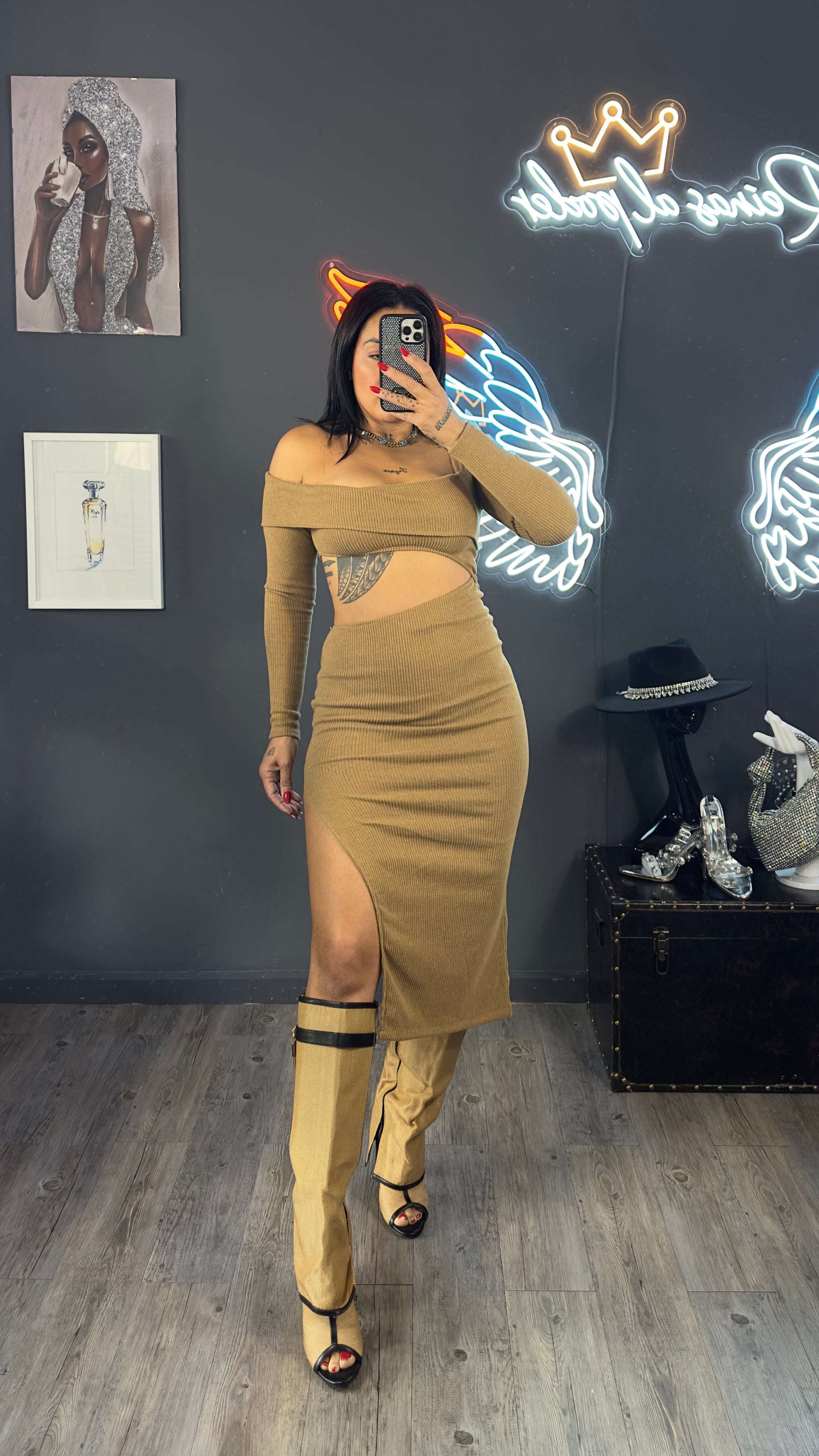 Vestido canale coppi