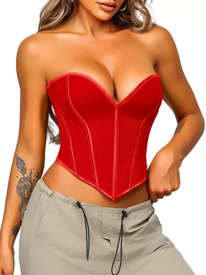 Corset ballenas por fuera