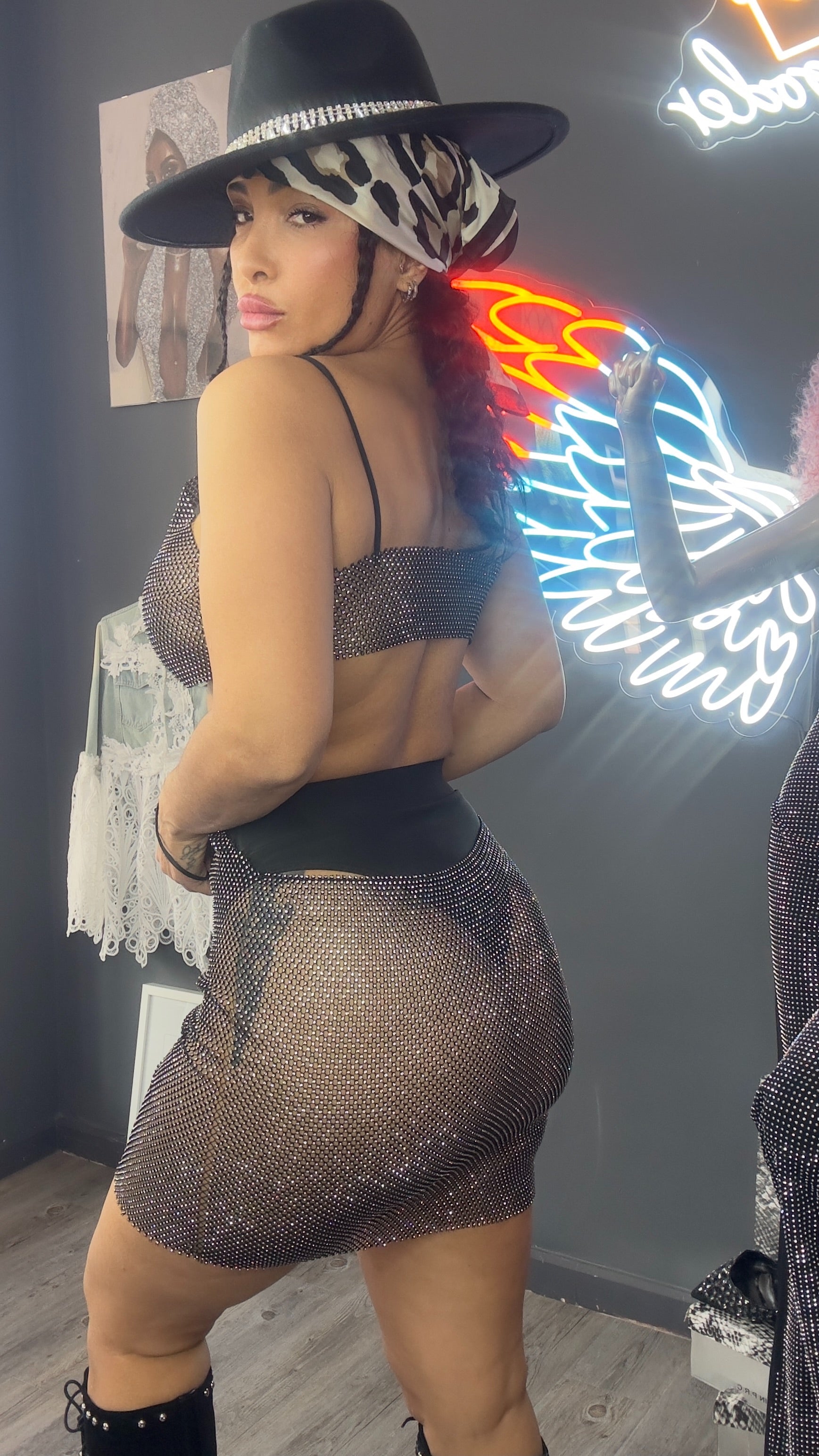 Vestido brillo