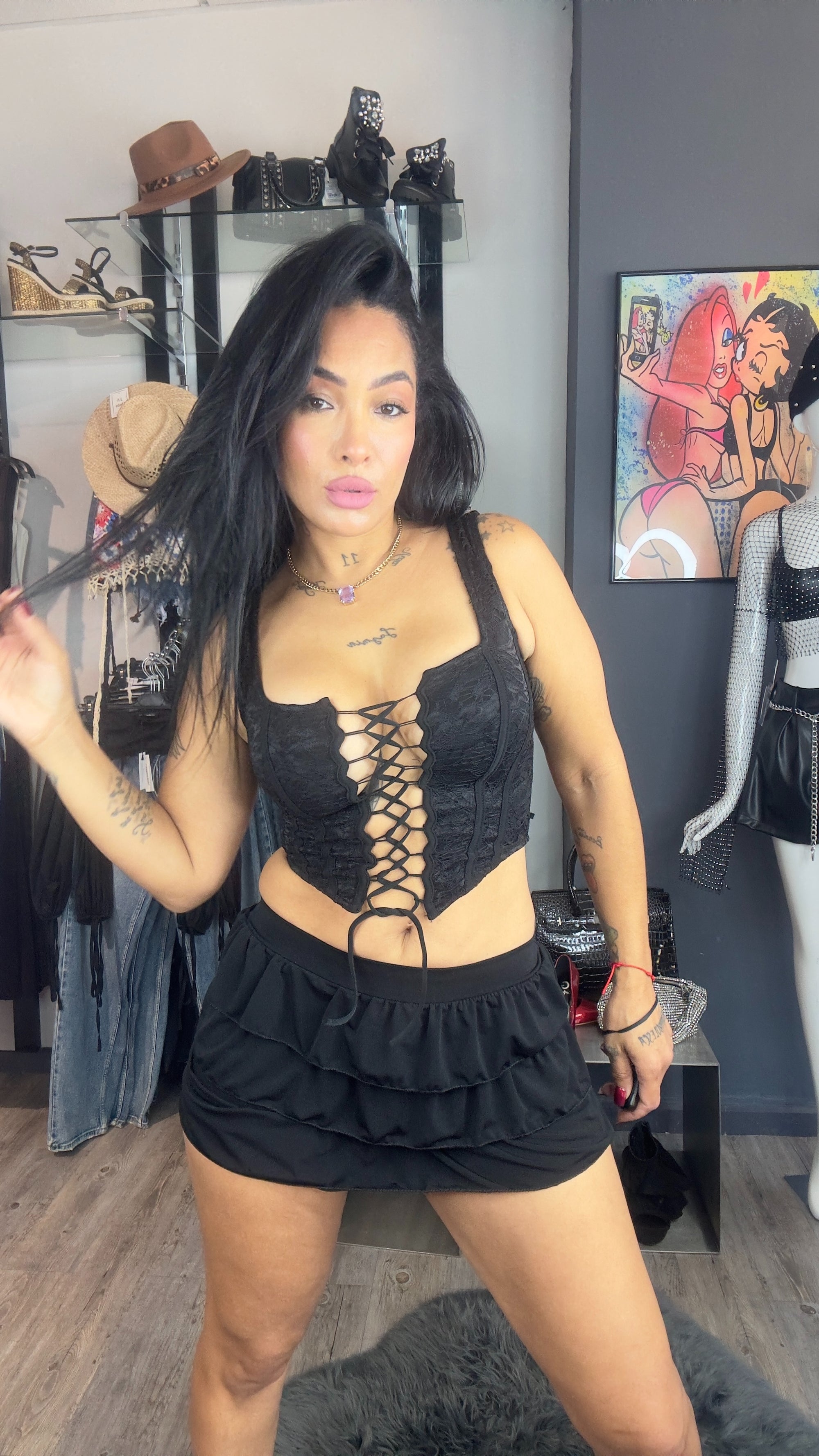 Conjunto corset