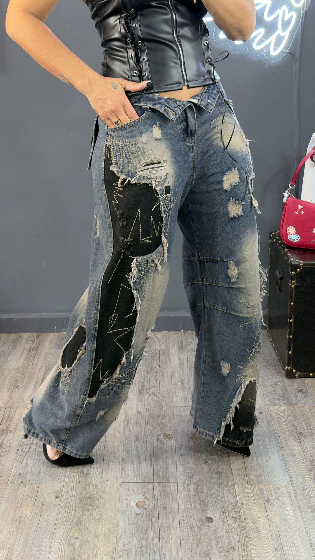 Jeans Fénix Destroyed