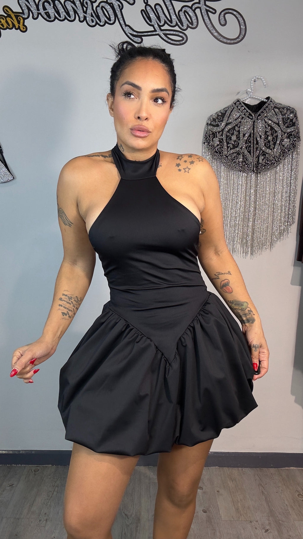 Vestido corto Bubble Chic