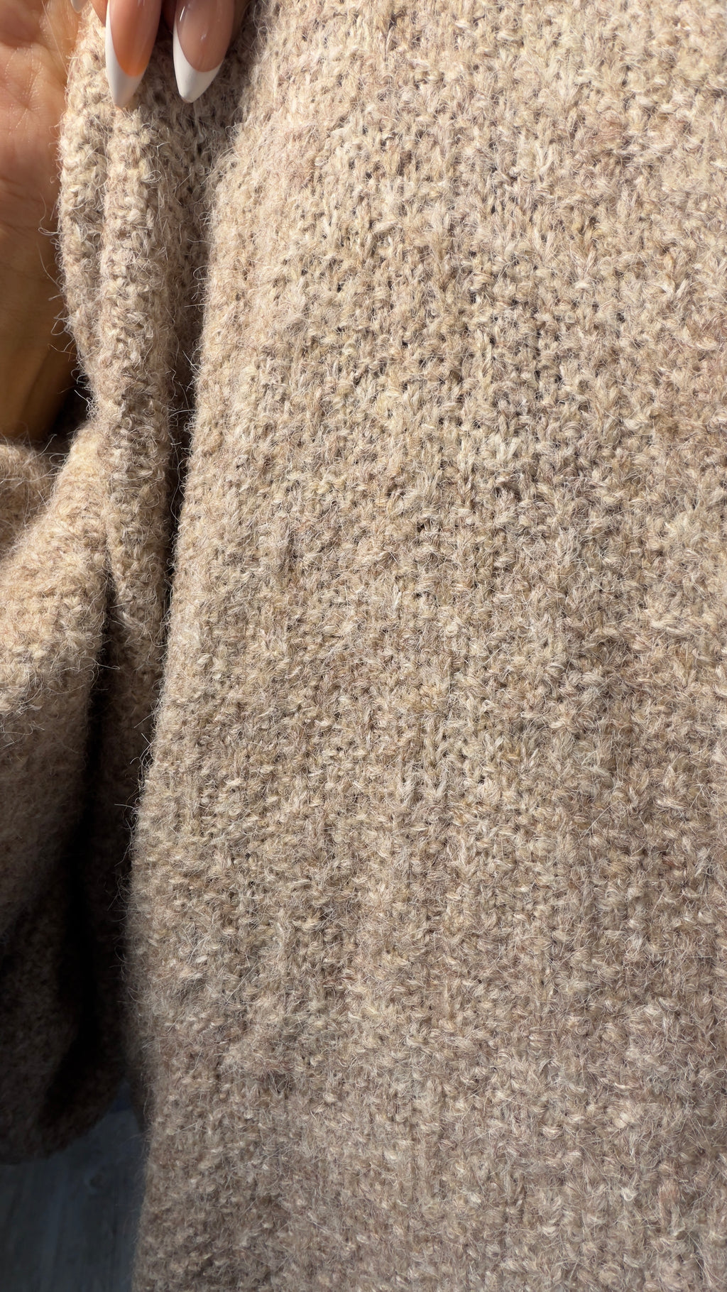 Jersey Oversize, lana premium