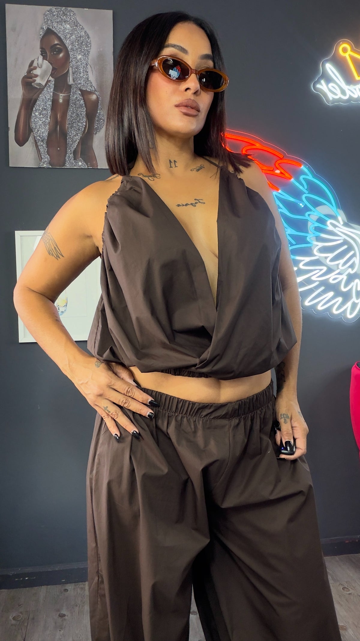 Conjunto bohoo chic