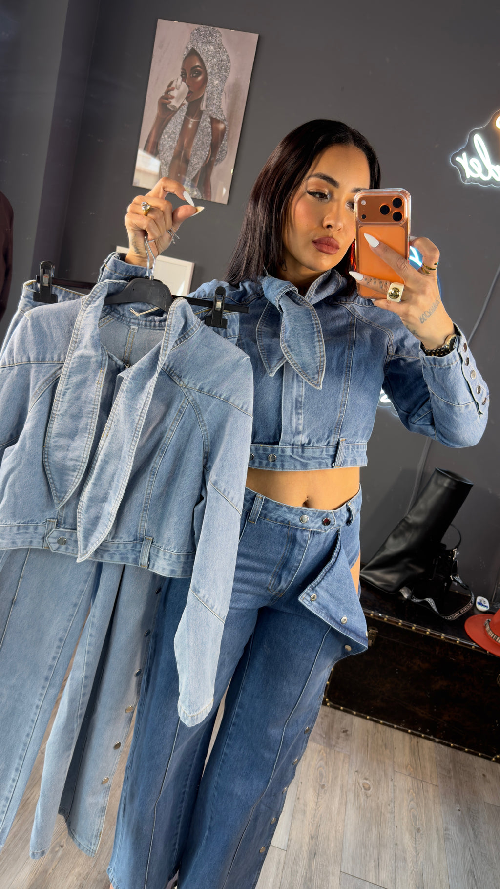 Conjunto ANGEL DENIM
