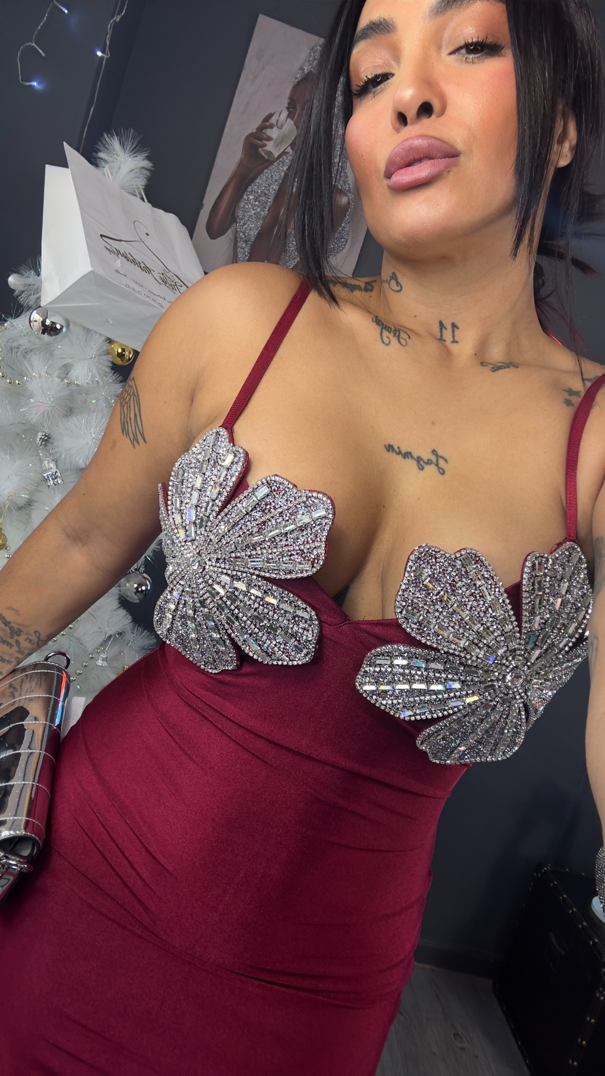 Vestido ORQUÍDEA DE CRISTAL