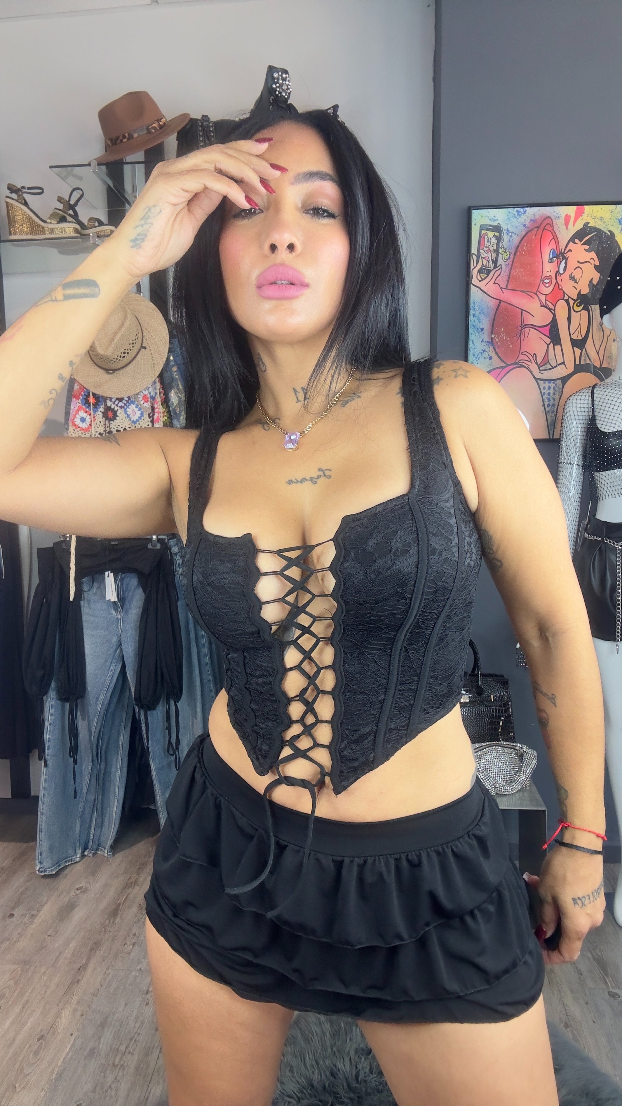 Conjunto corset