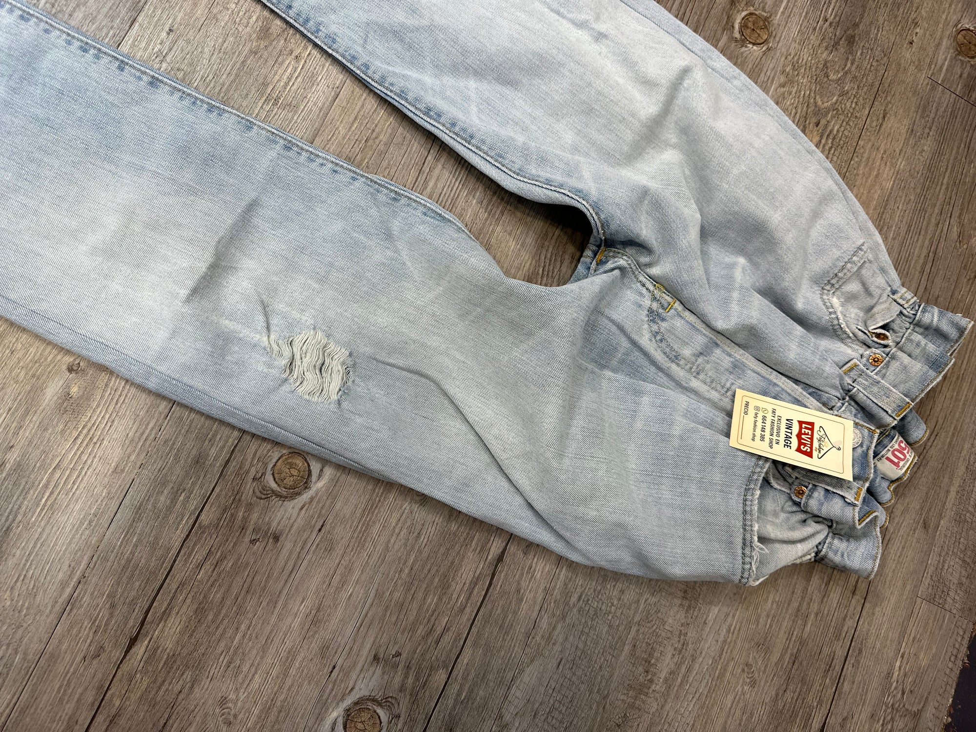 Jeans Levis candy claro S/M 06