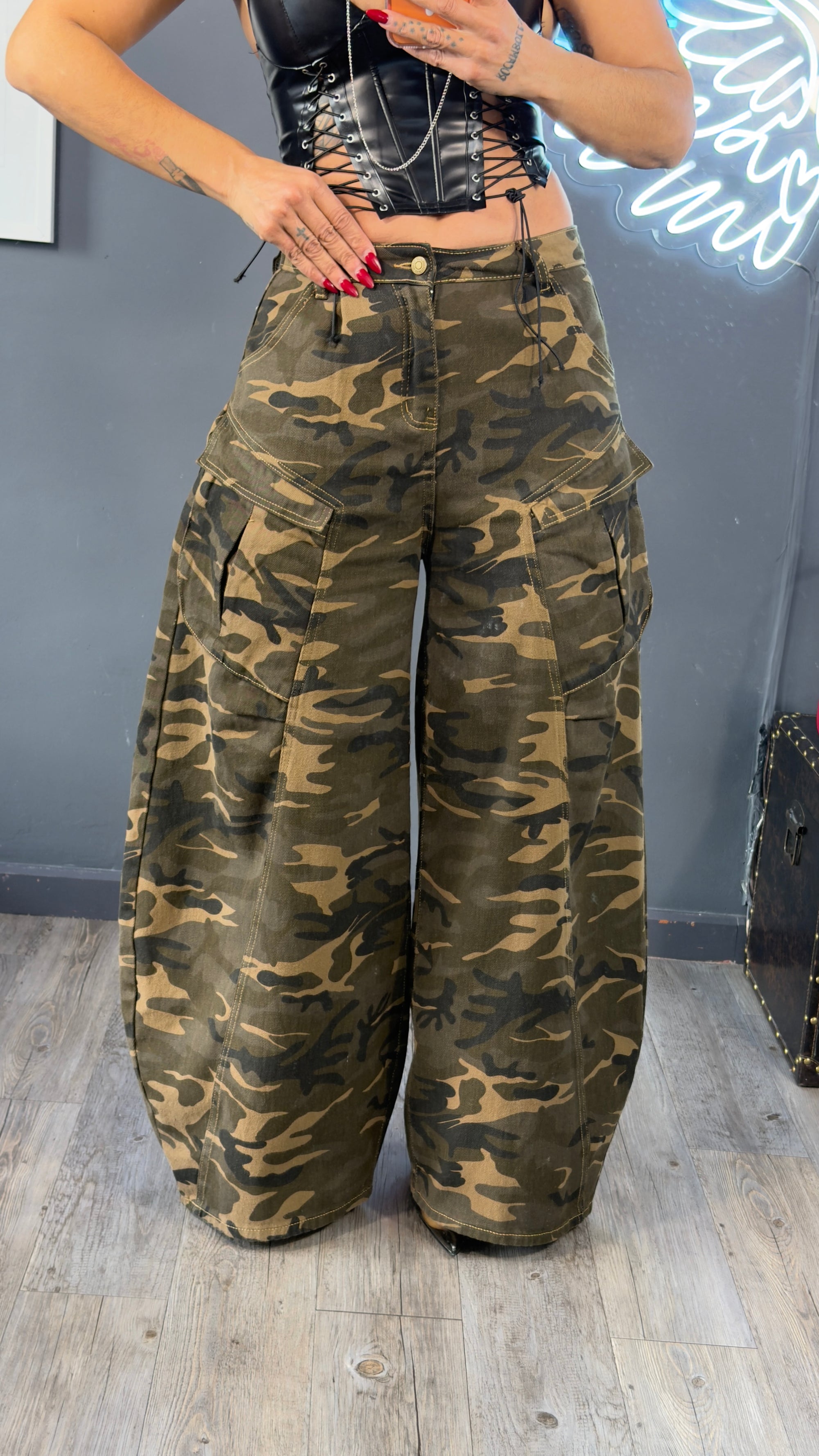 Baggy extrem militar