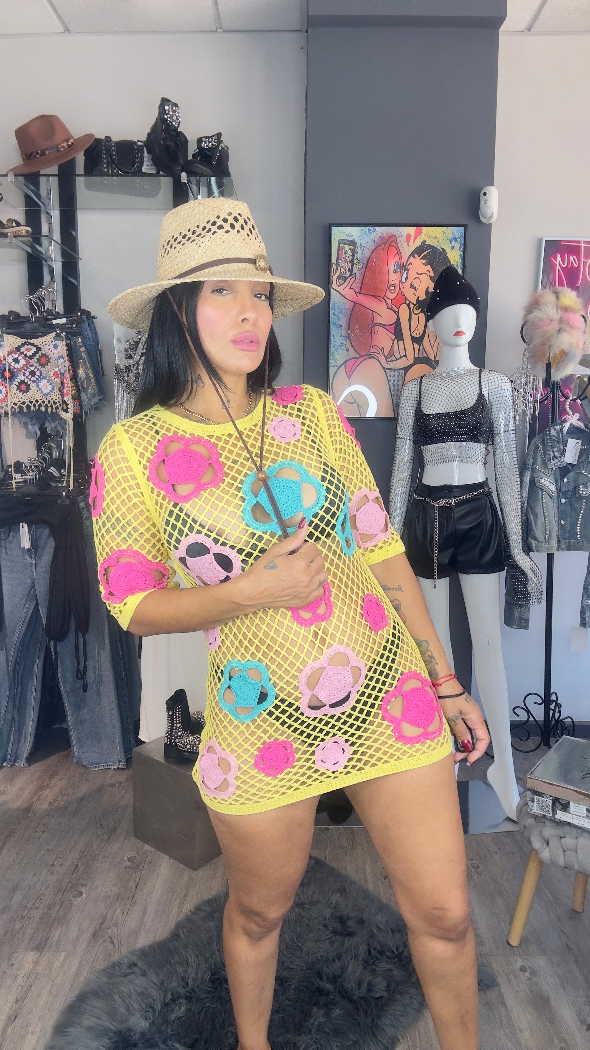 Crochet flores