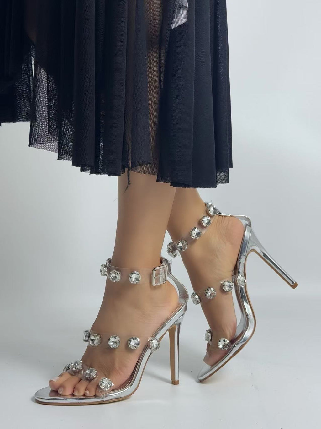 Sandalias Crystal Glam
