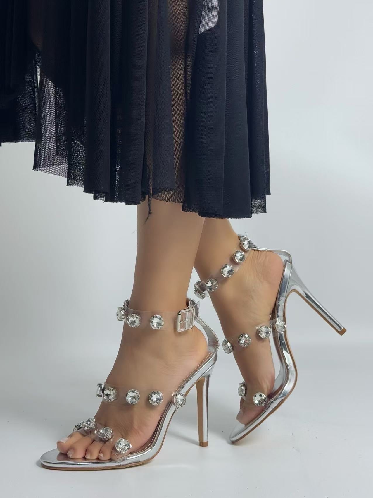 Sandalias Crystal Glam