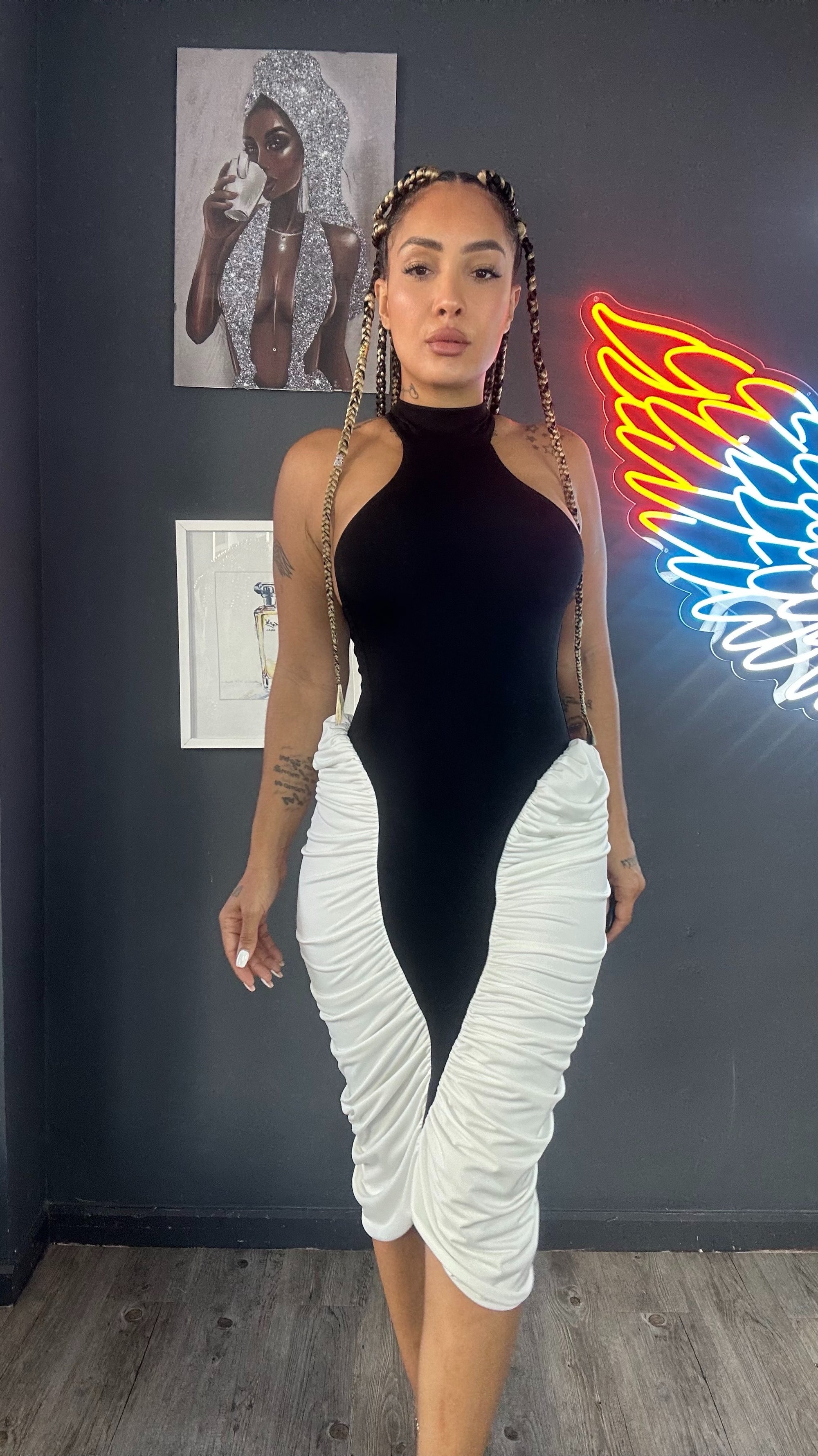 Vestido Black Swan