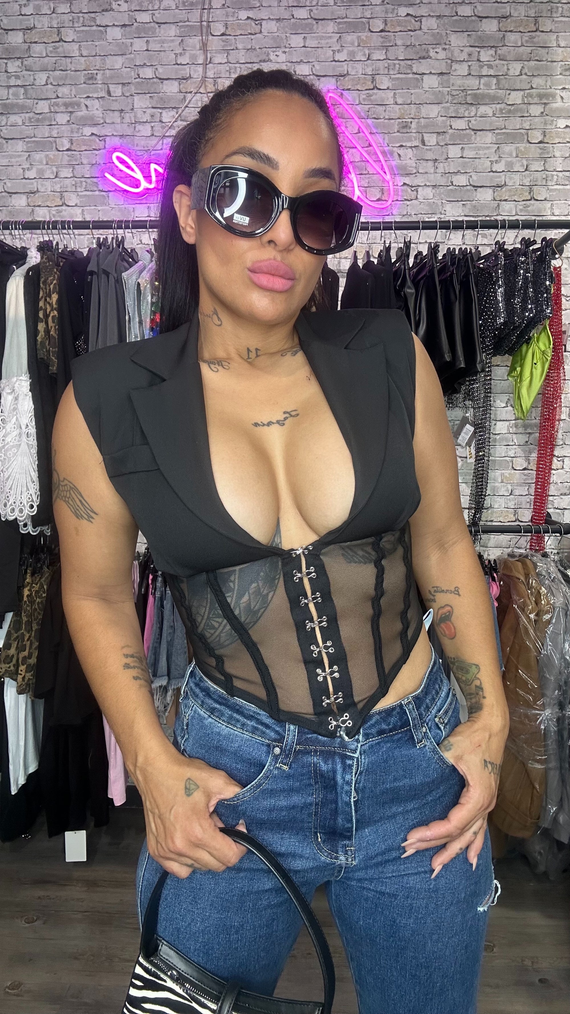 Chaleco corset