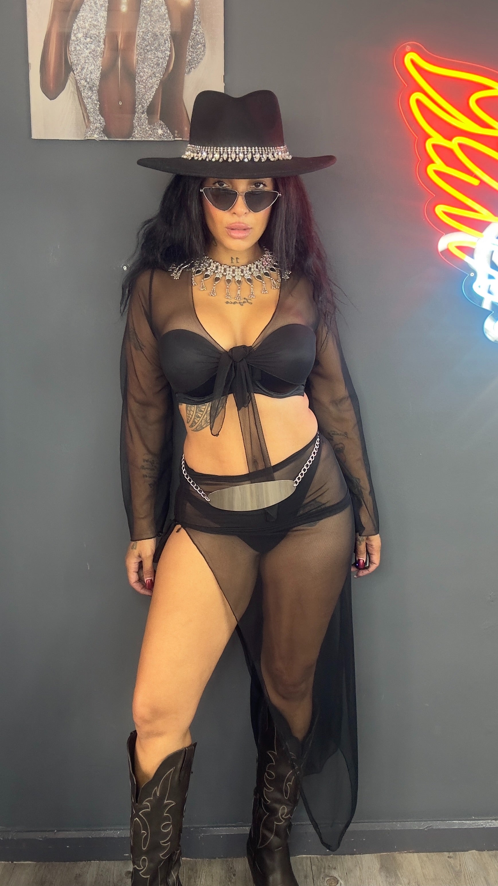 Conjunto tul torera