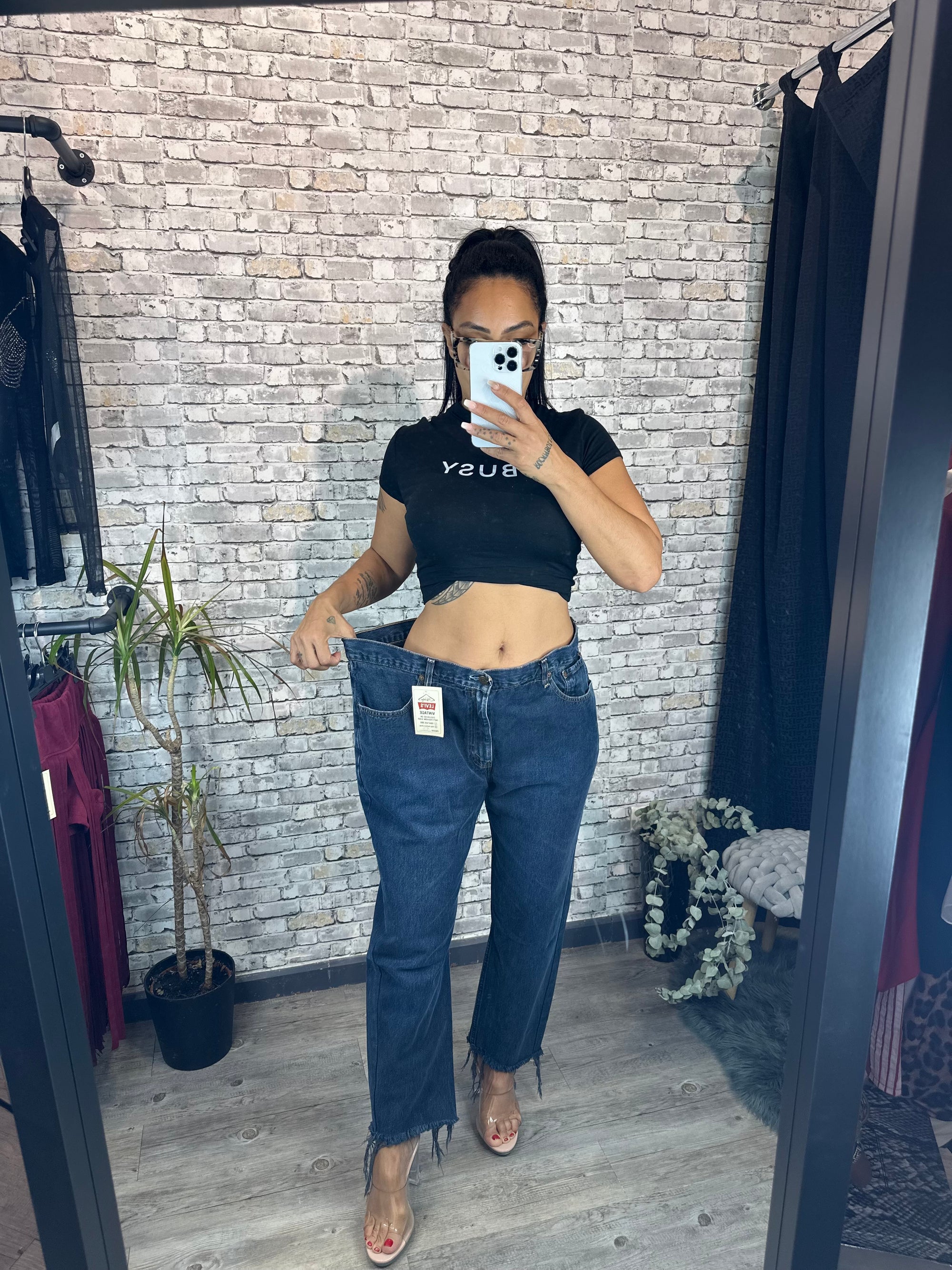 Jeans Levis candy oscuro XXL 037