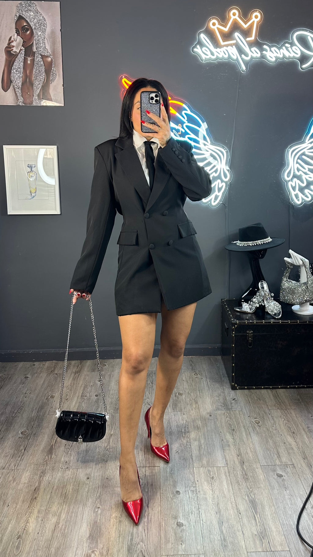 Vestido blazer Oversize