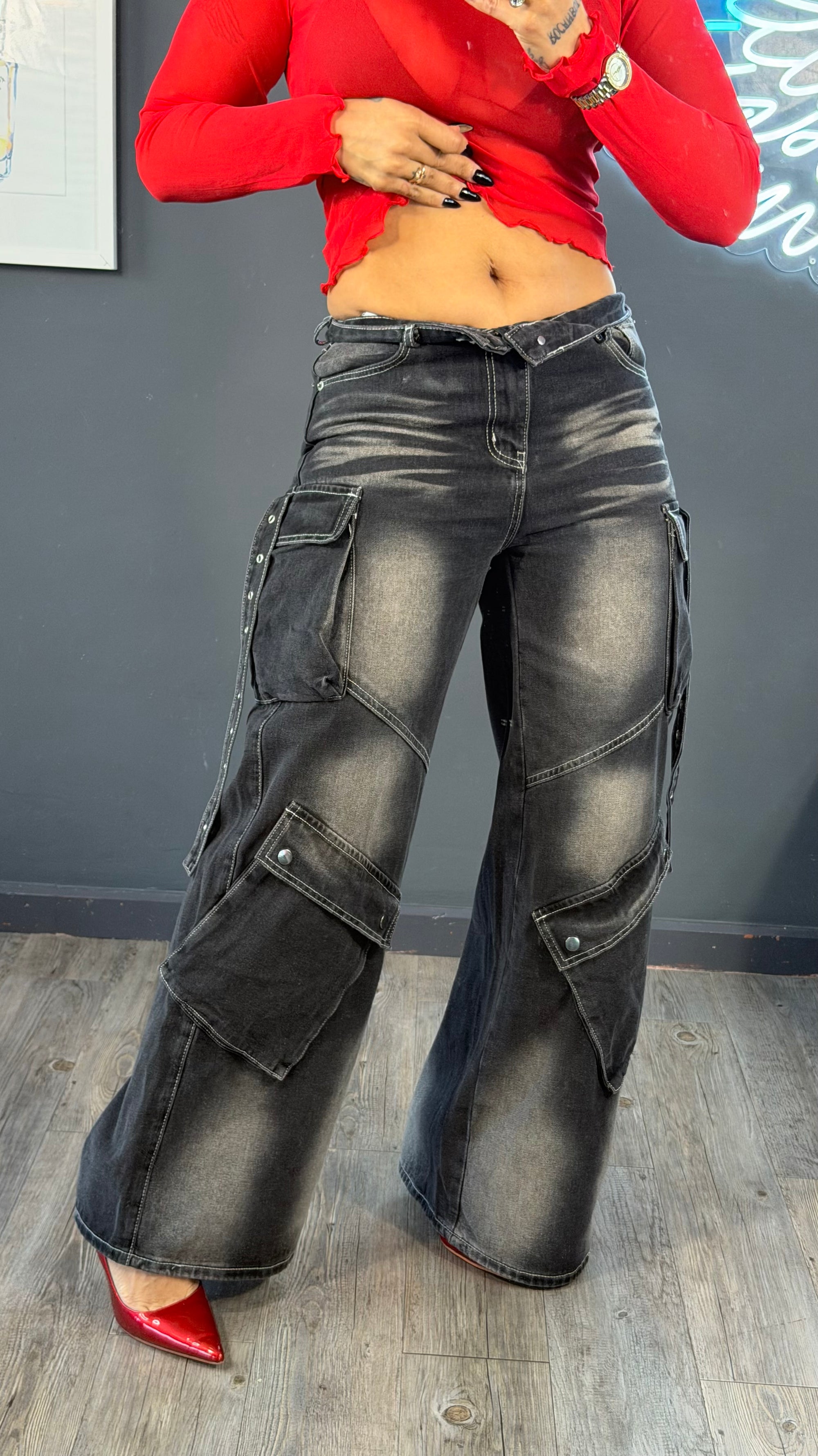 Jeans Cargo Dominika