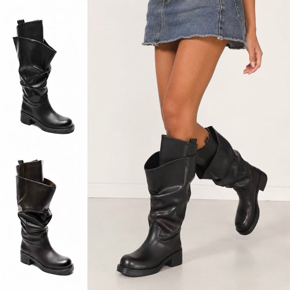 Botas moteras doble Urban