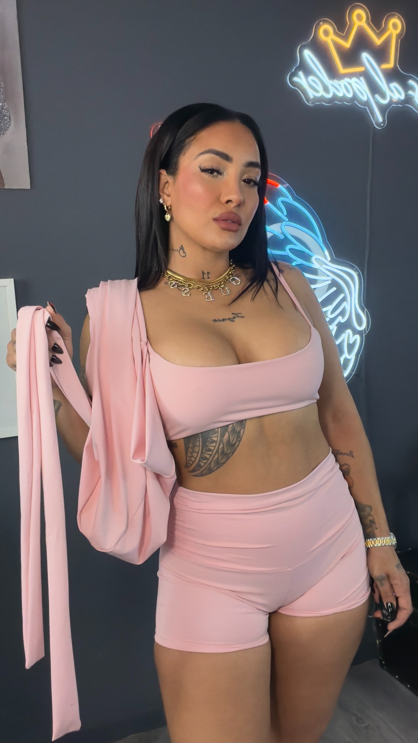 Conjunto 3piezas deportivo licra premium