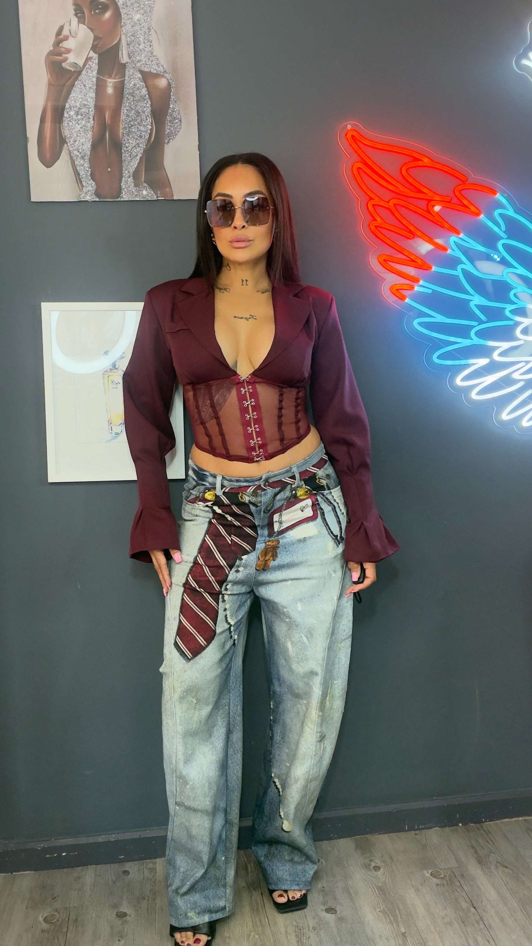 Blazer. Corset