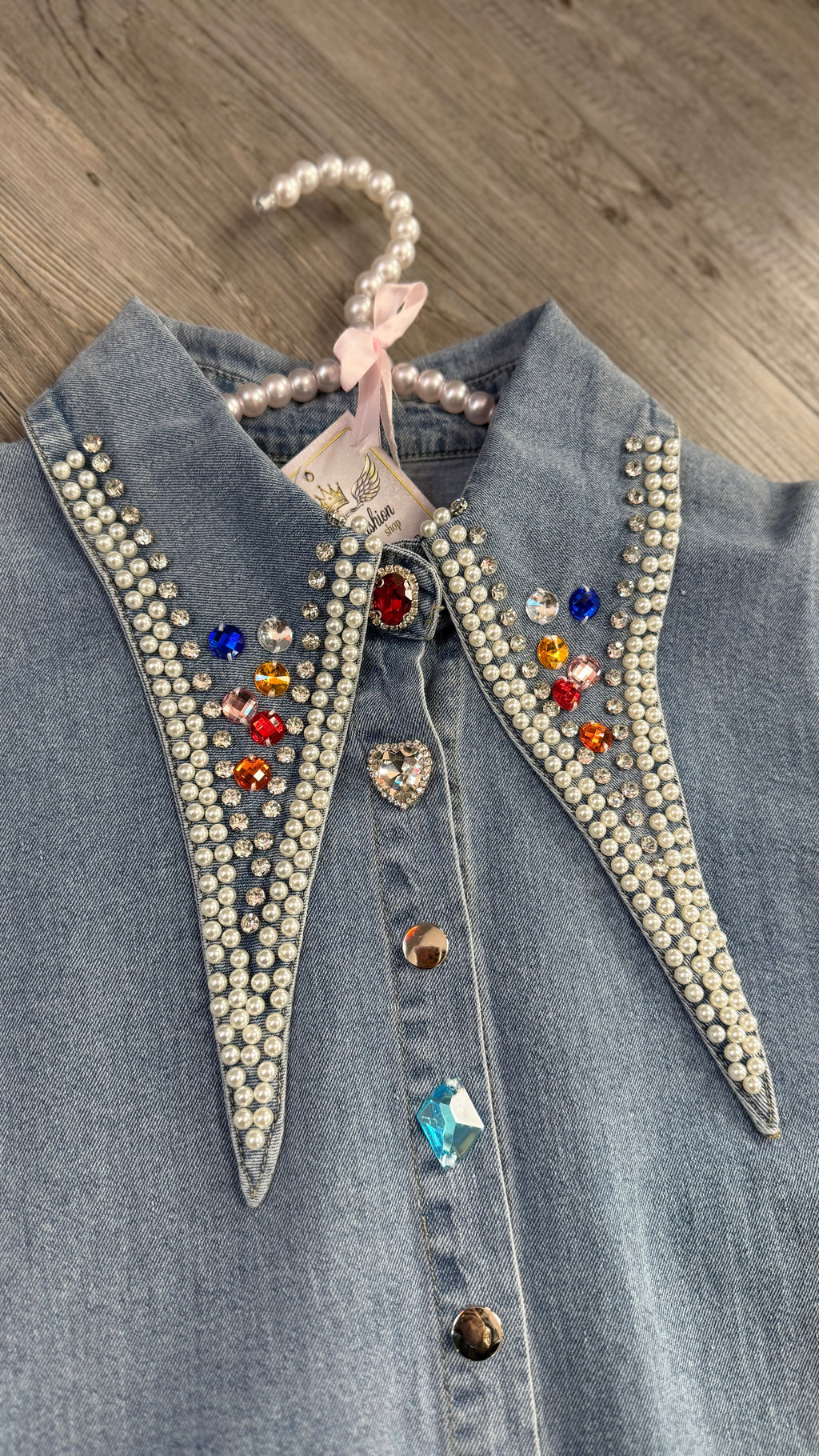 Camisa vaquera fantasía