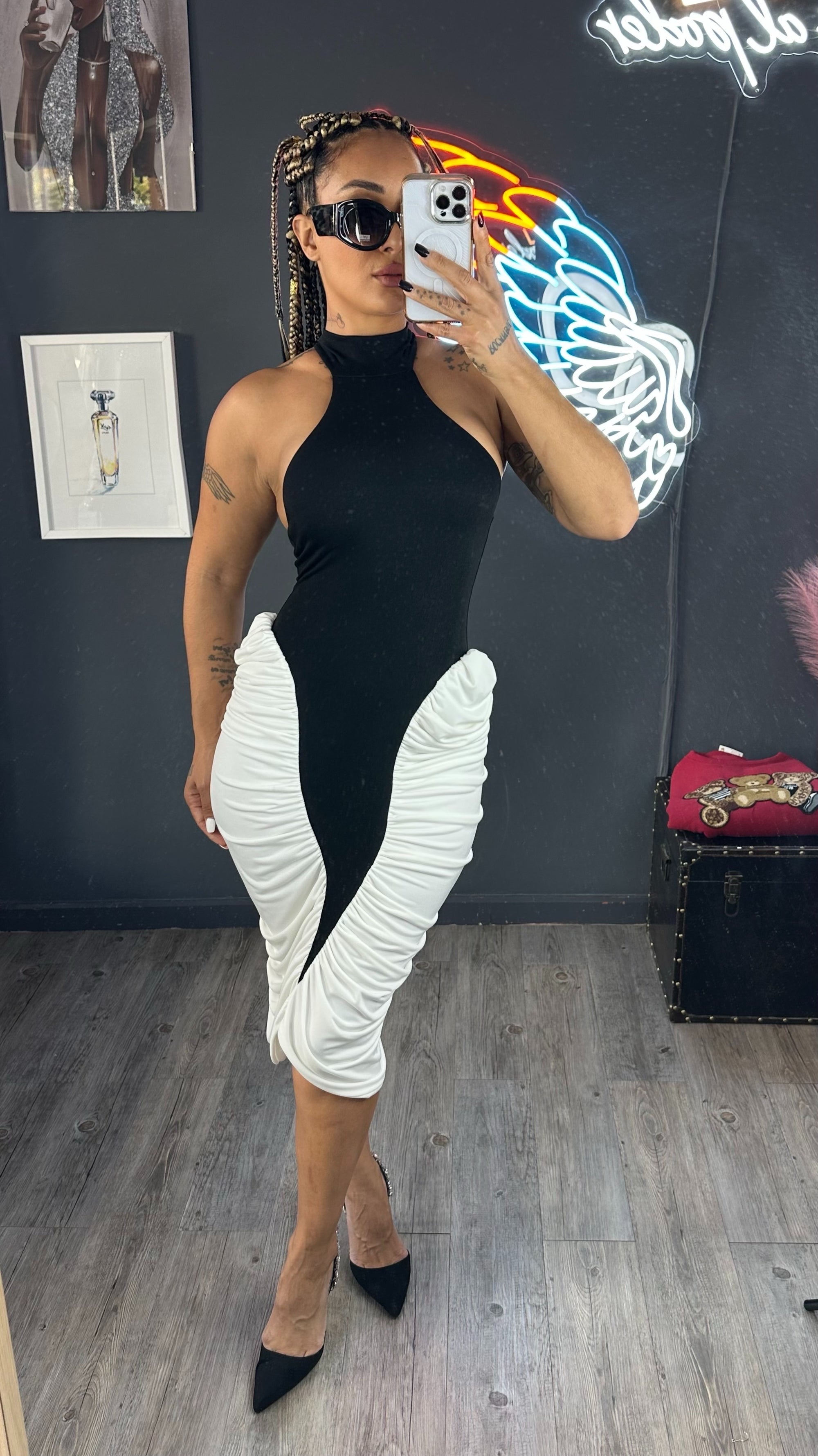 Vestido Black Swan