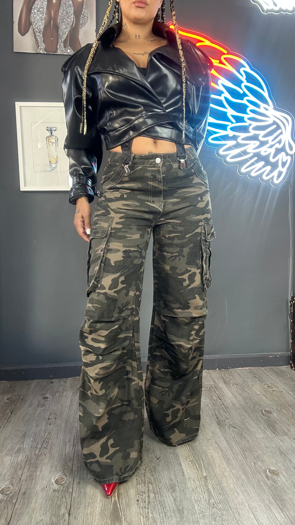 Jeans, cargo, camuflaje