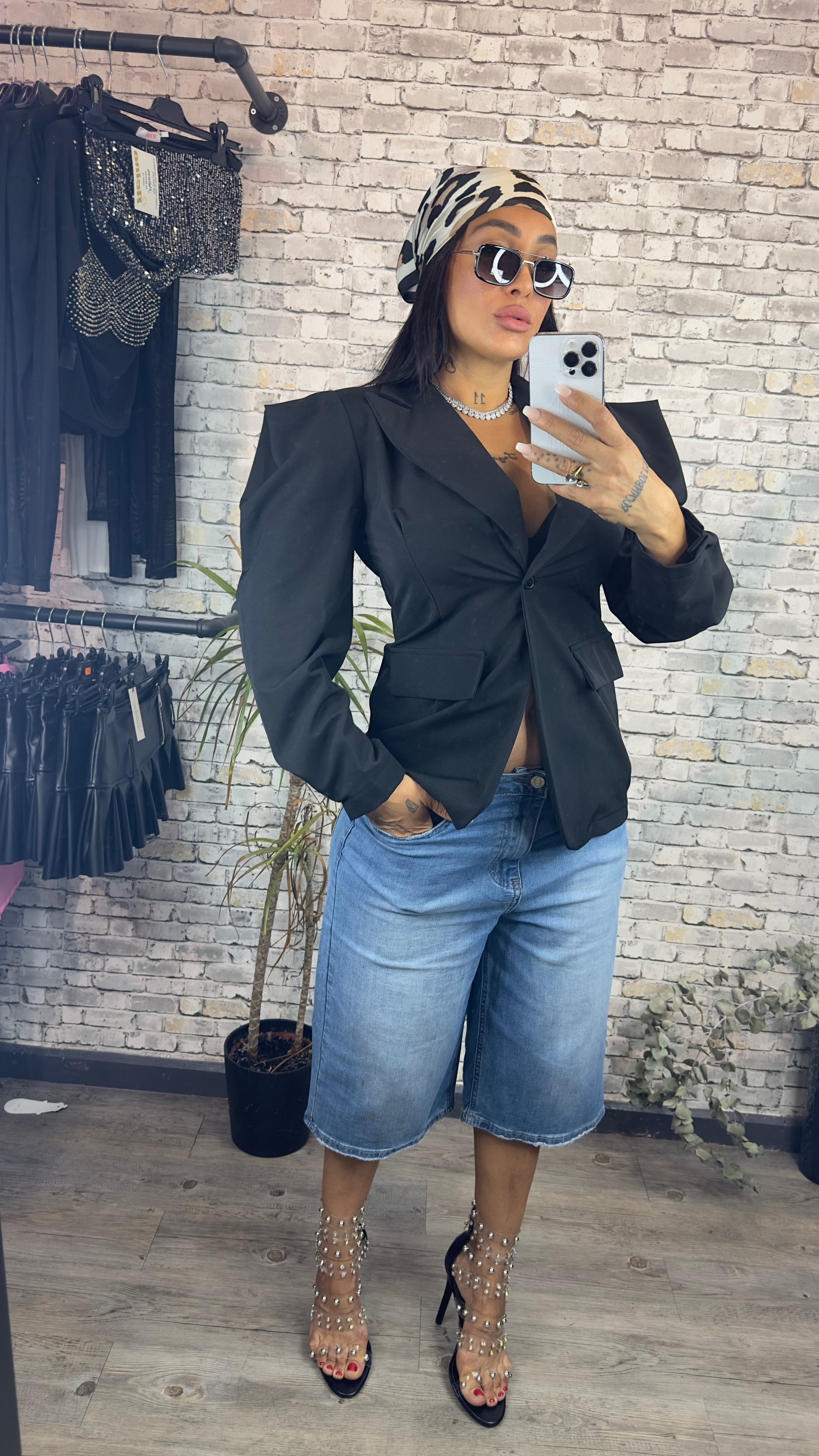 Power Shoulders Blazer