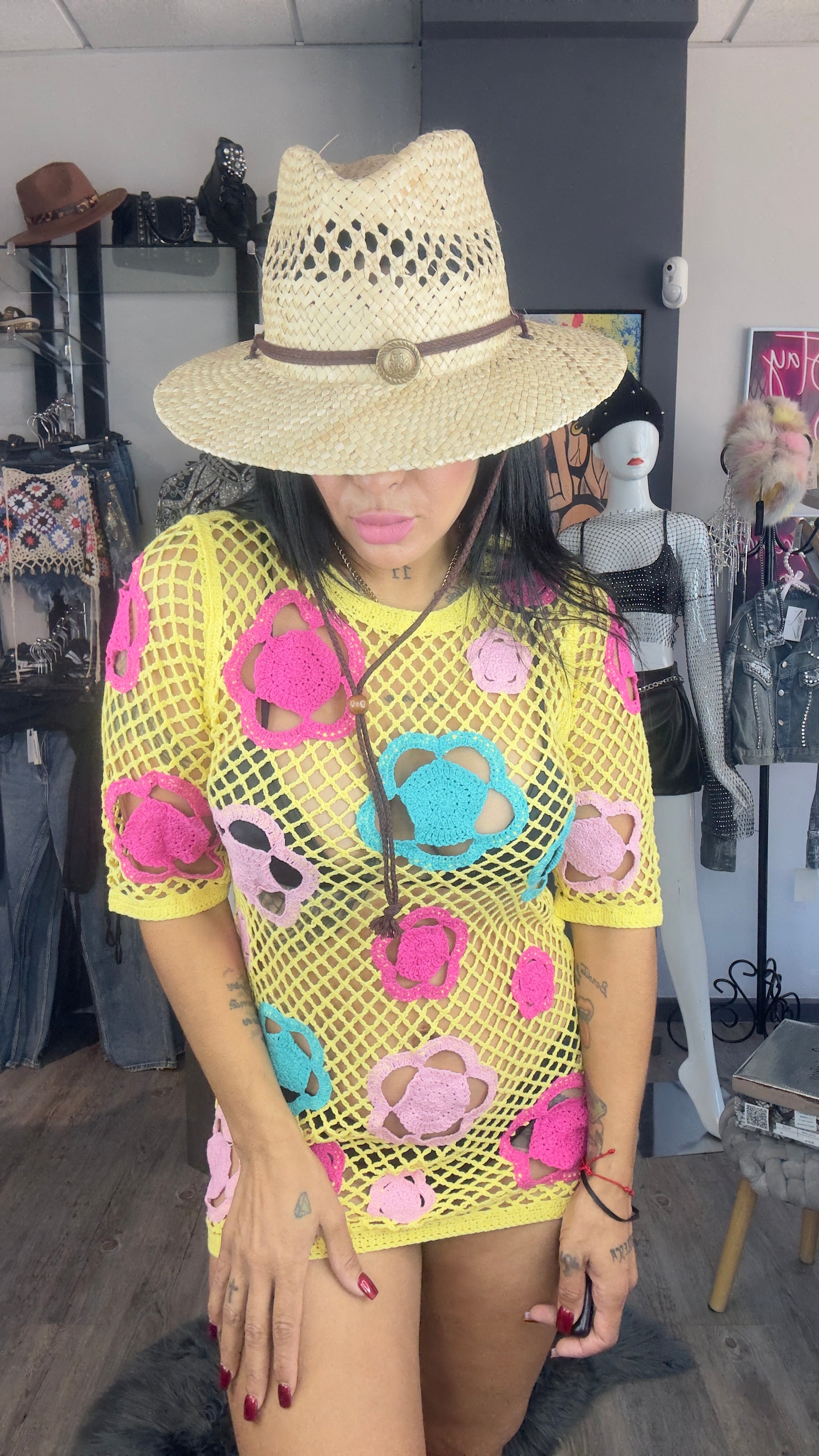 Crochet flores