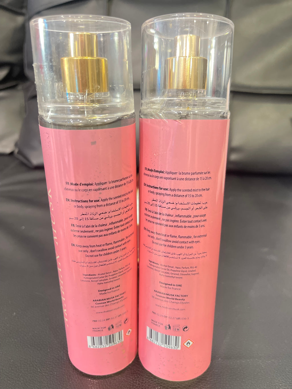 Perfume de Cuerpo Arabe Fakhar
