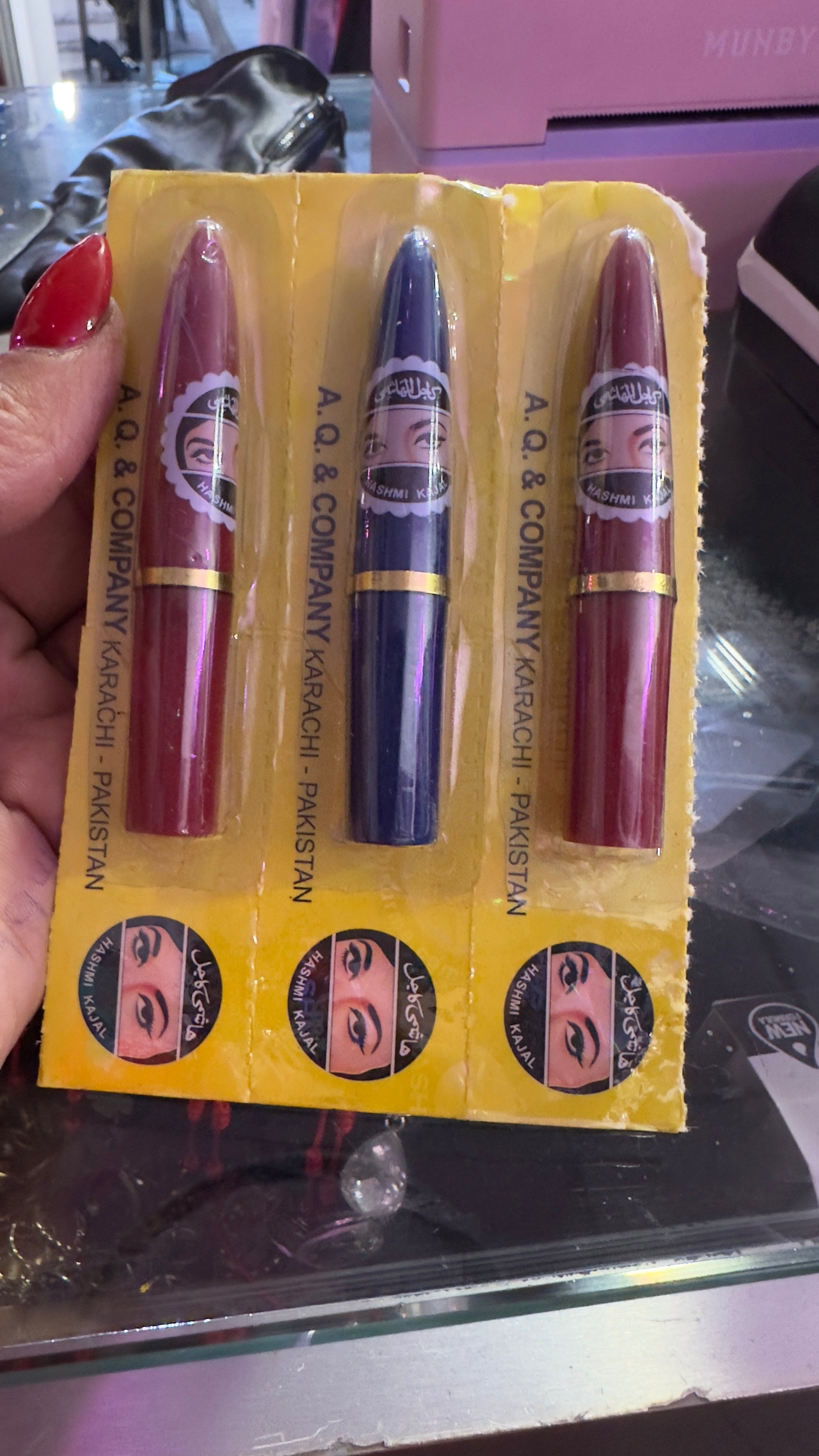 Kouhl árabe ojos