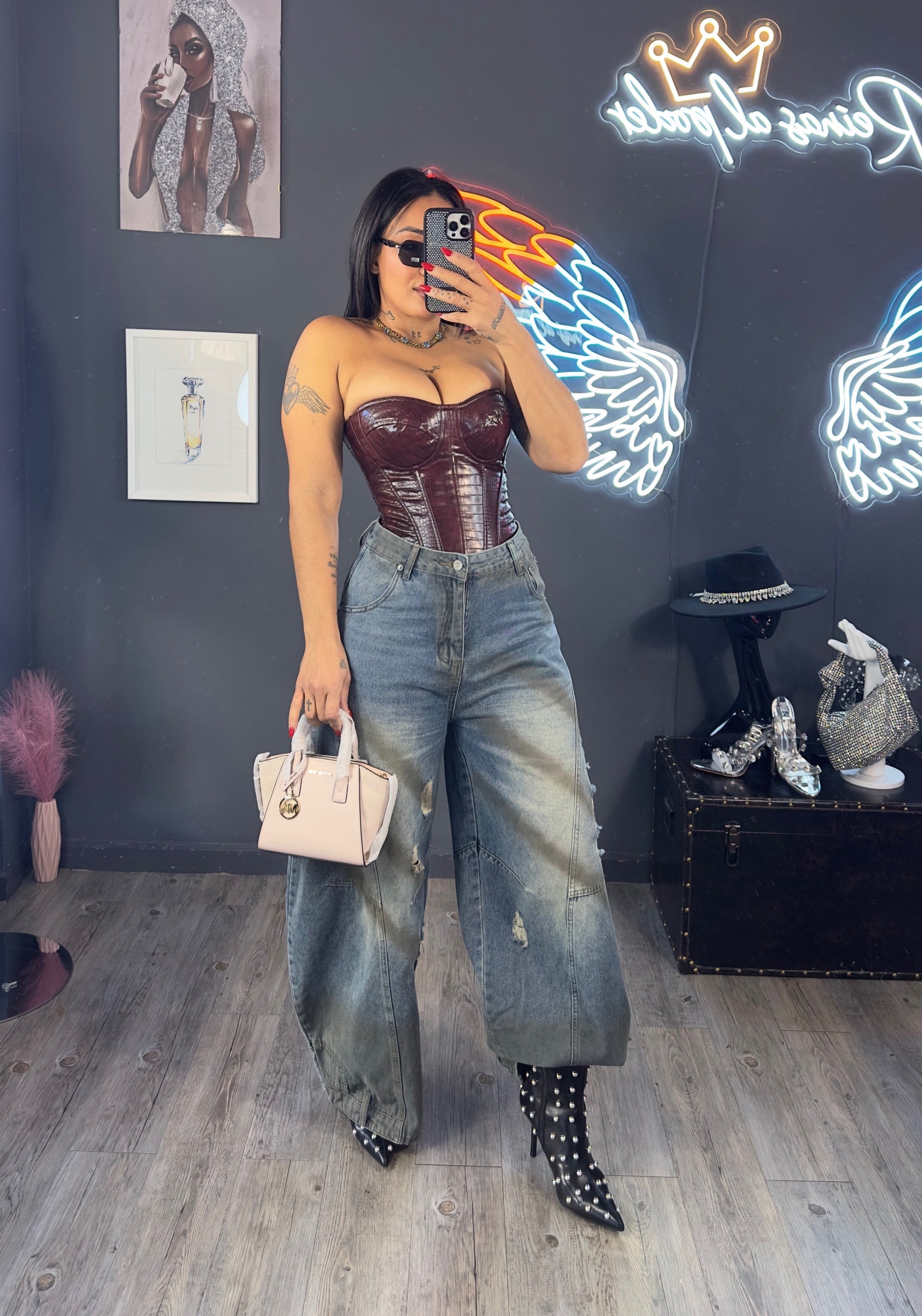 Corset premium, pitón